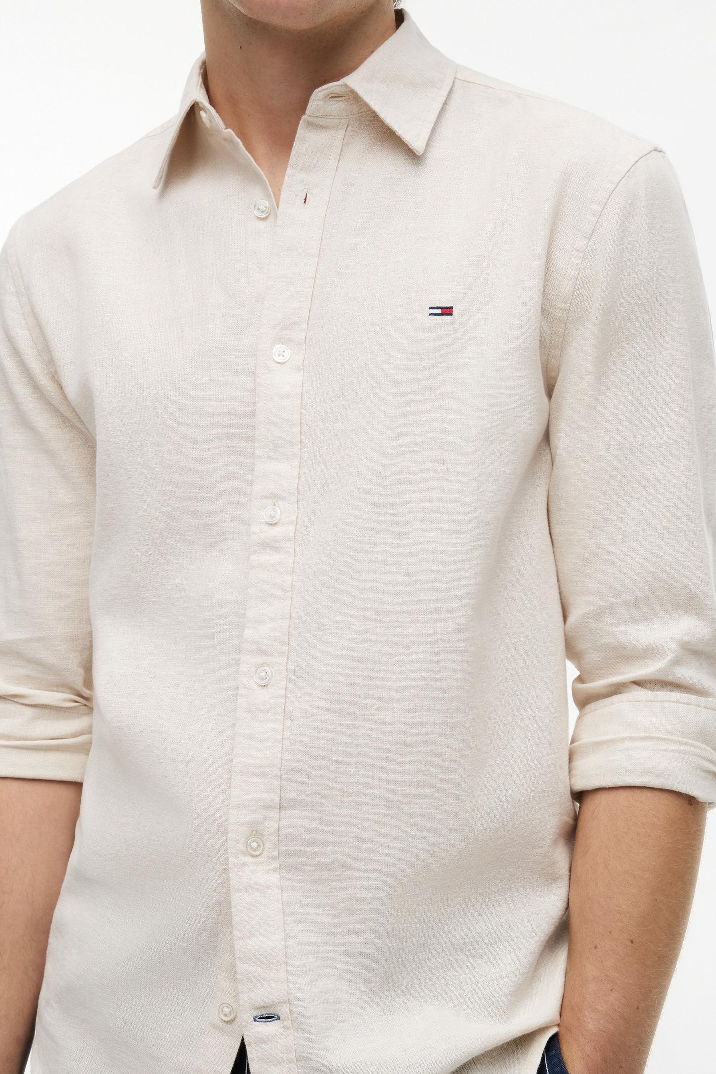TJM REG LINEN BLEND CLASSIC BEIGE 5