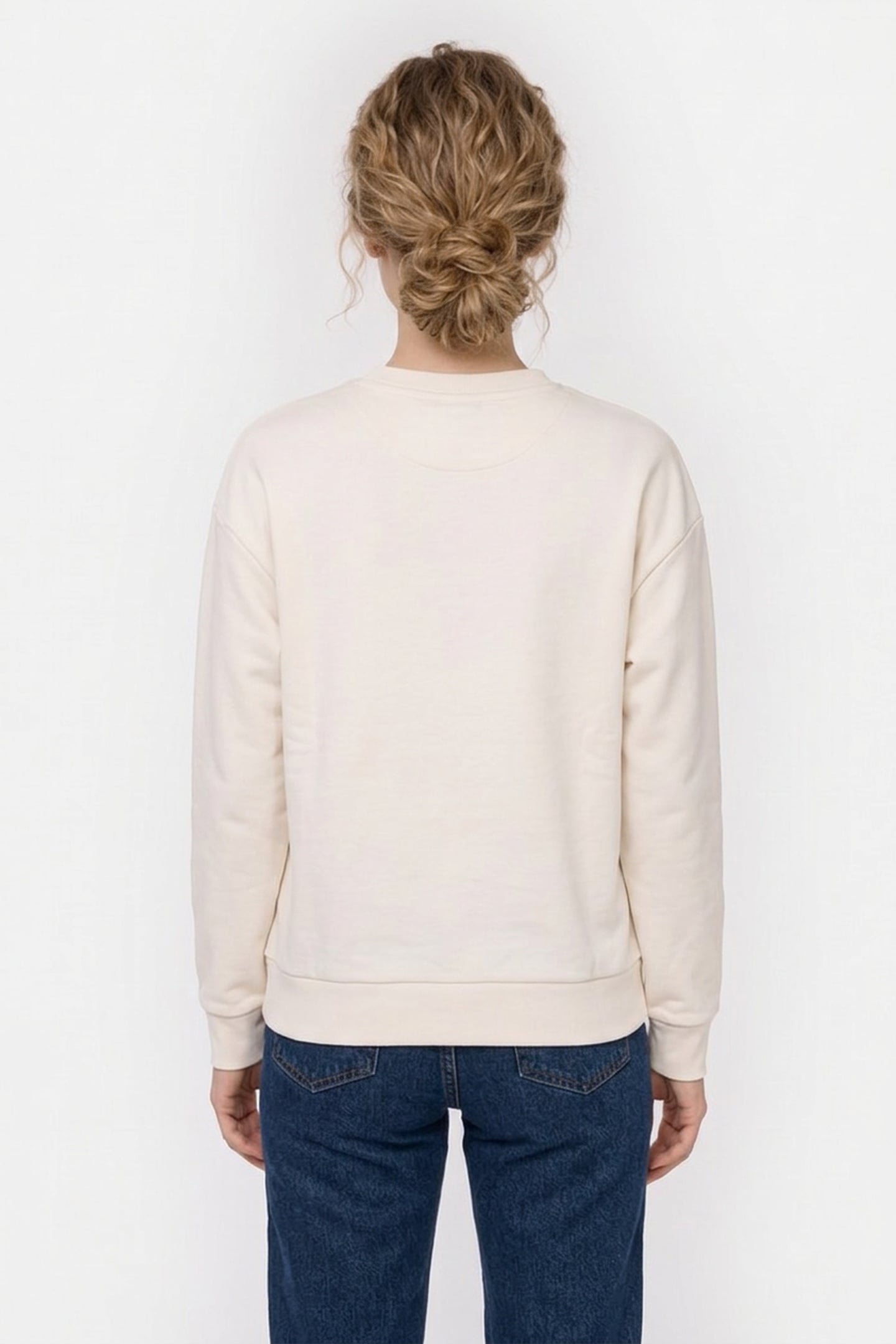 ESSENTIAL CREWNECK COTTON WHITE 2