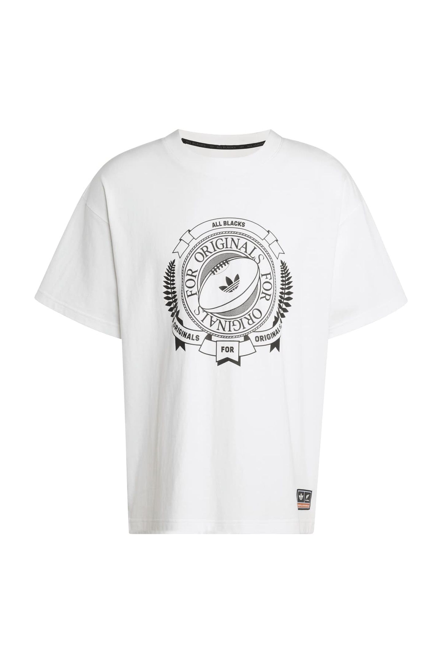 UNISEX GRAPHIC TEE CORE WHITE 4