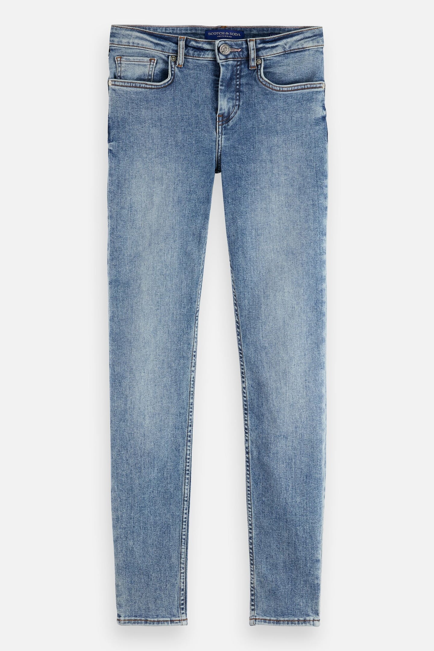 BOHEMIENNE MID RISE SKINNY JEANS BLUE DRAFT 4