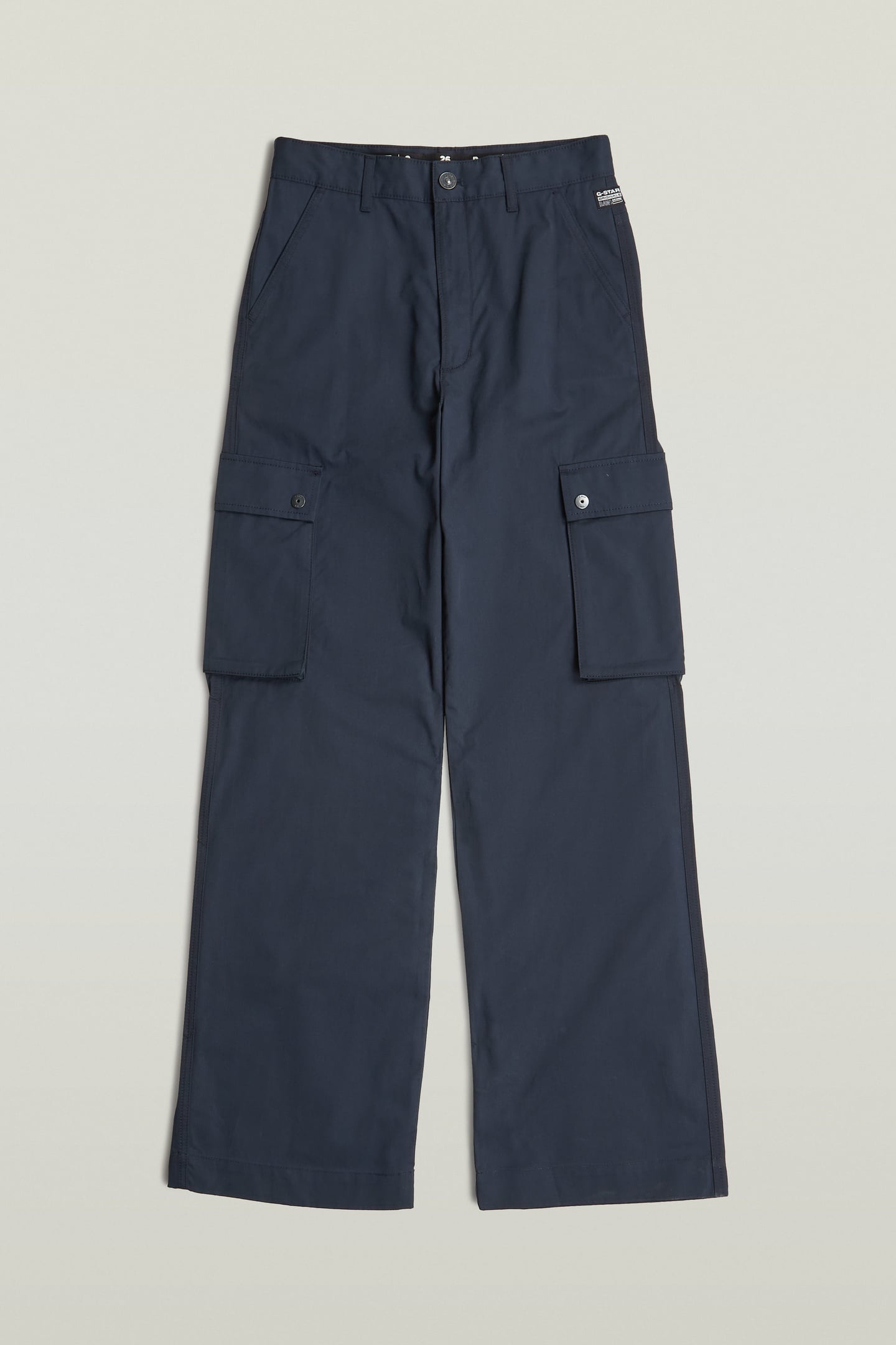 HIGH WAIST CARGO BLUE 4