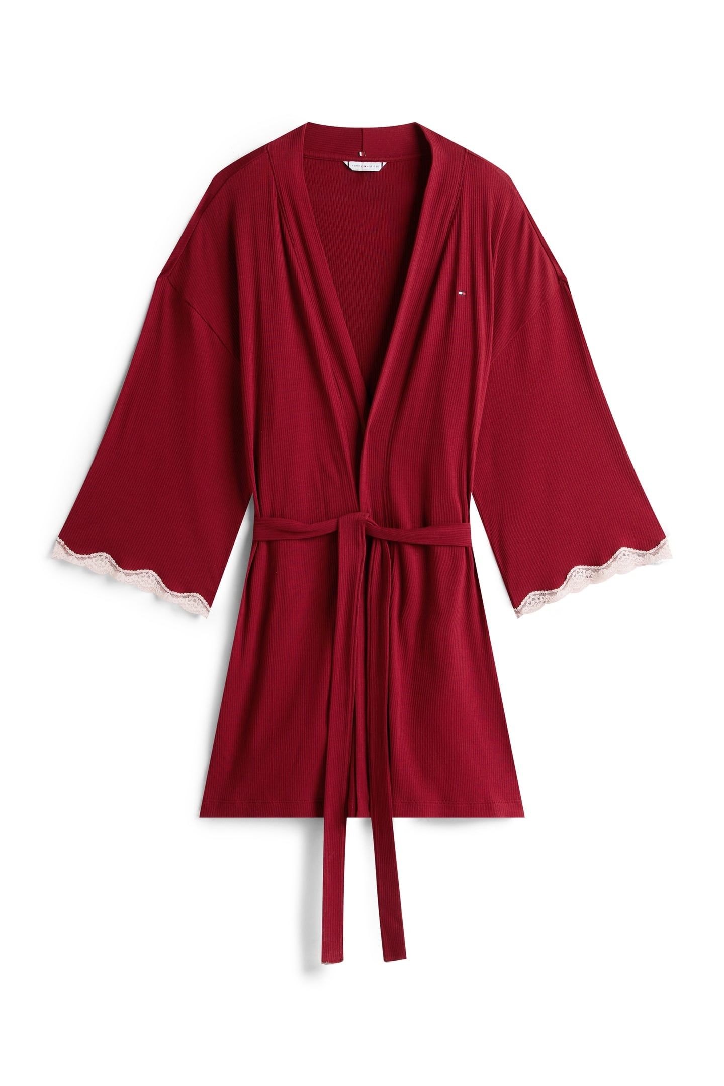 LACE KIMONO ROUGE 3