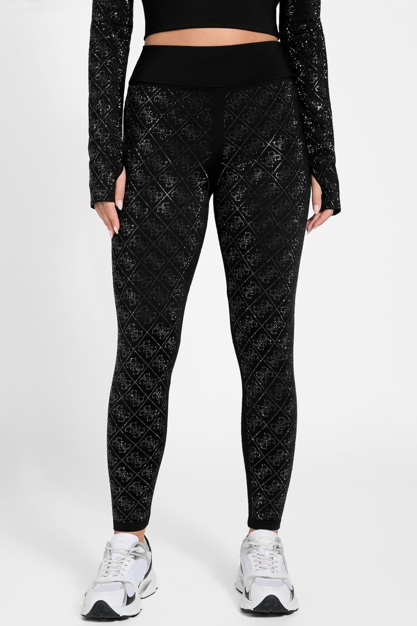 DEBBY LEGGINGS FULL JET BLACK A996 1