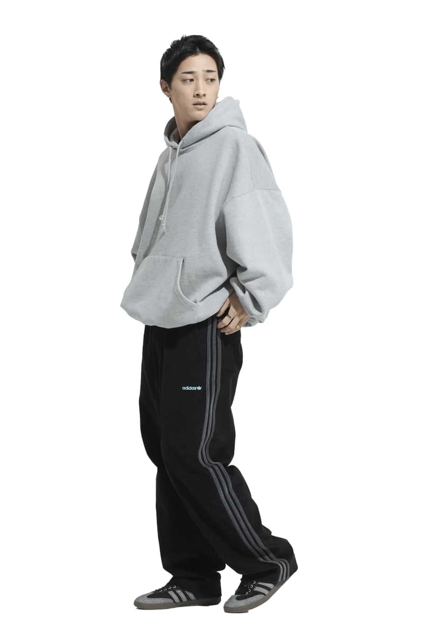 UNISEX CORD PANT BLACK 5