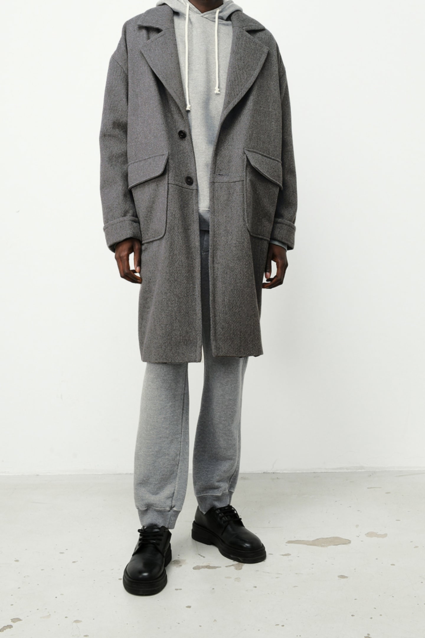 RYSTREET COAT GRIS CHINE 1