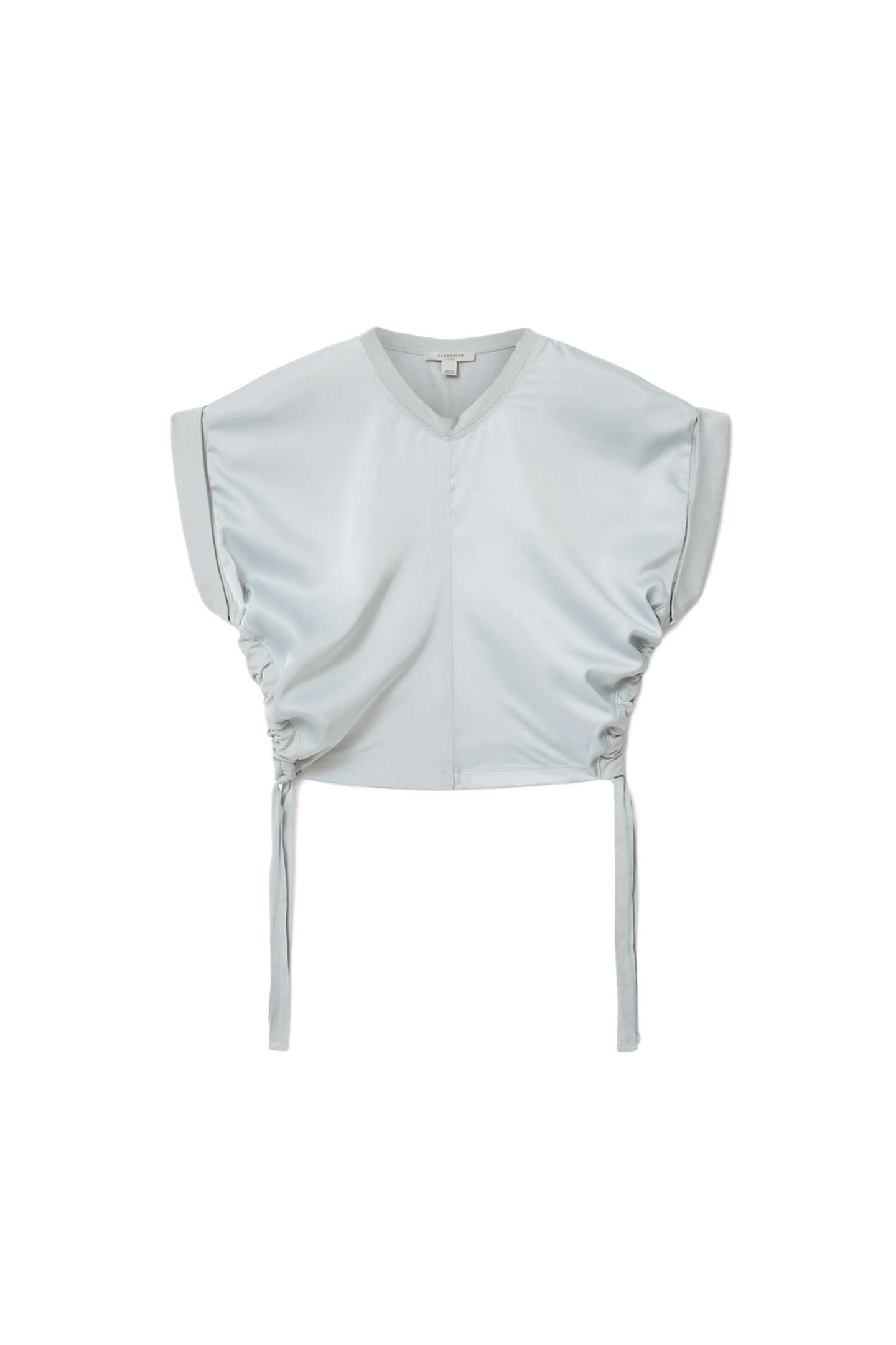 MIRA SATIN TEE HIGH RISE BLUE 4