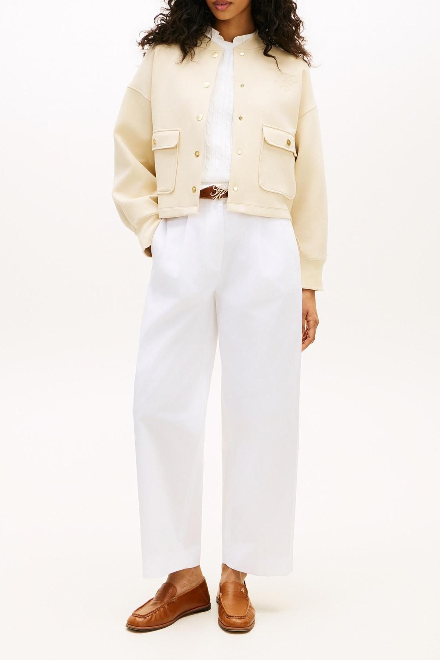 GOLD BUTTON BOMBER COUNTRY IVORY 2
