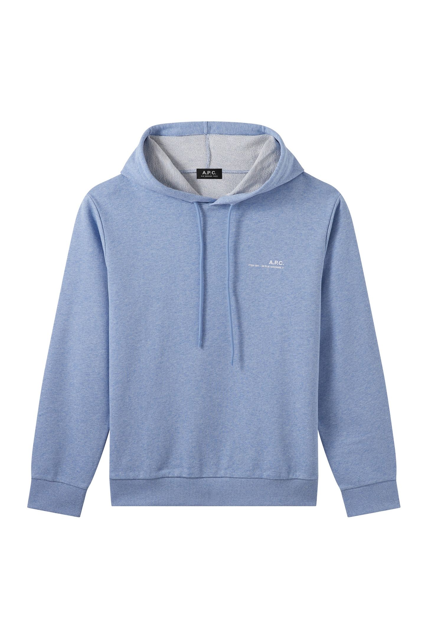 UNISEX HOODIE HEATHERED SKY BLUE 2