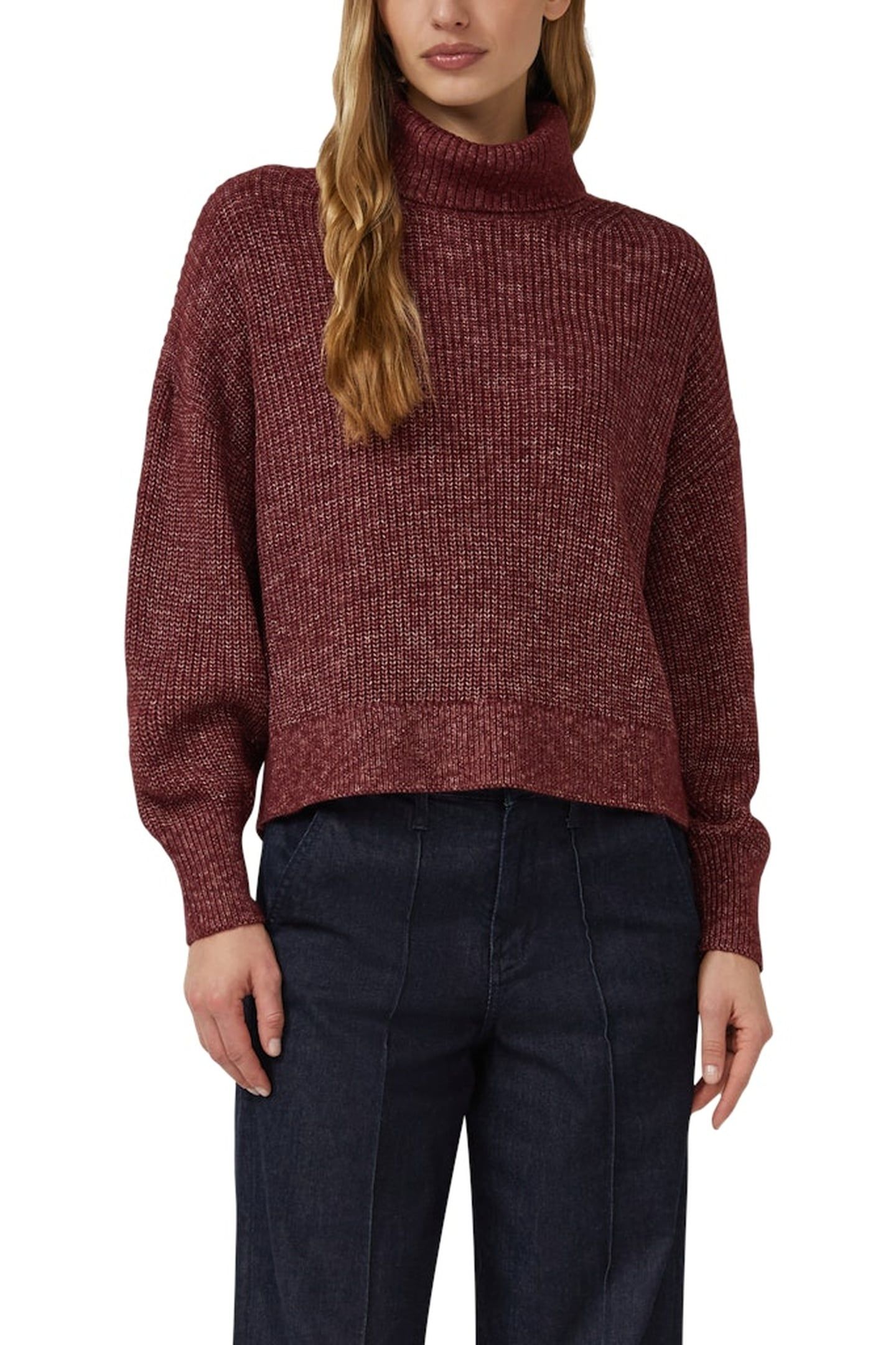 S.OLIVER PULLOVER BURGUNDY 2