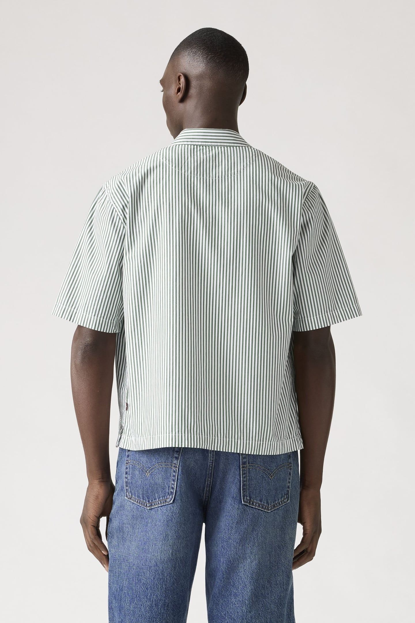 SHORT SLEEVE ZANDT CROPPED SHIRT 2