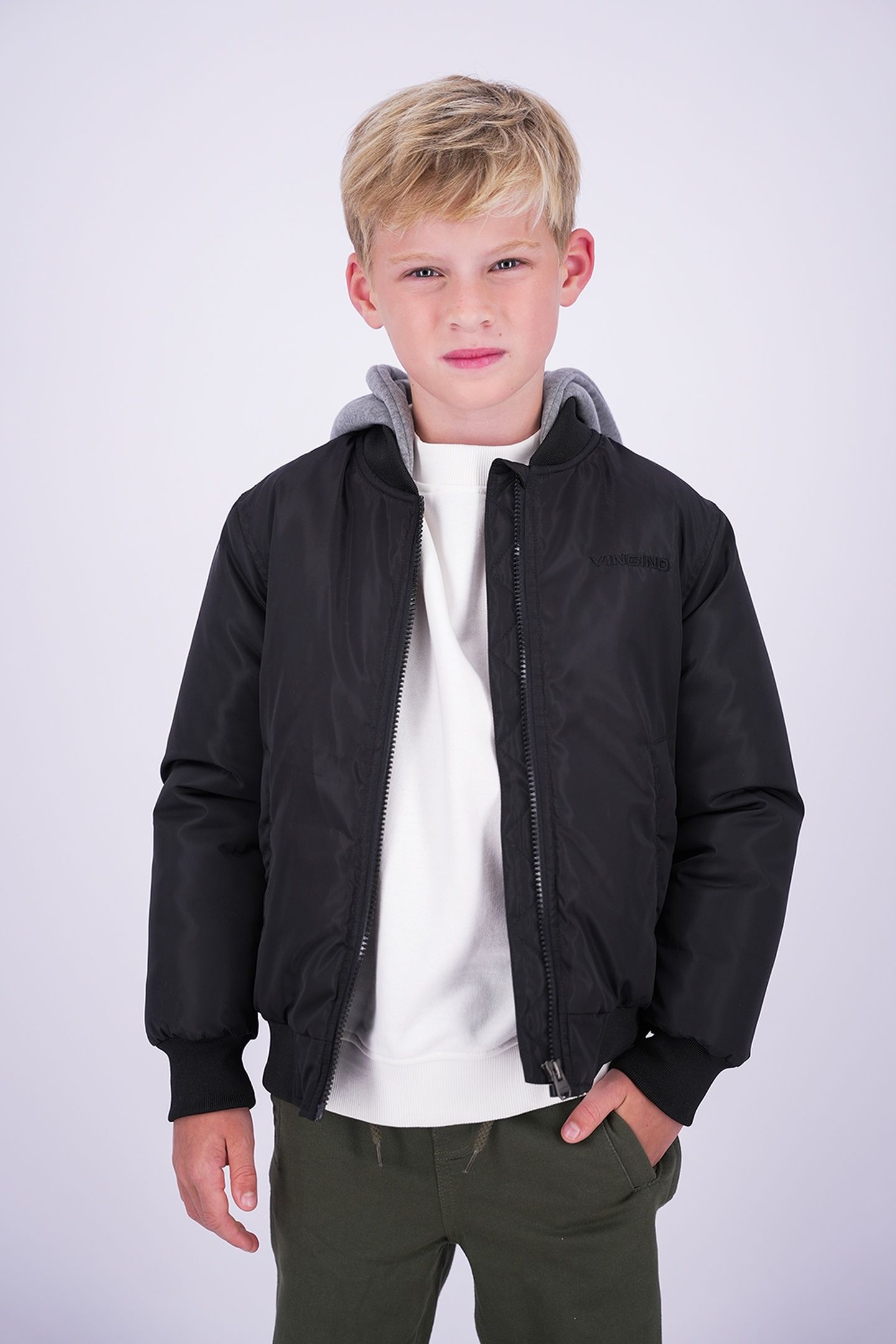 BOYS TOCER JACKET OUTDOOR DEEP BLACK 4