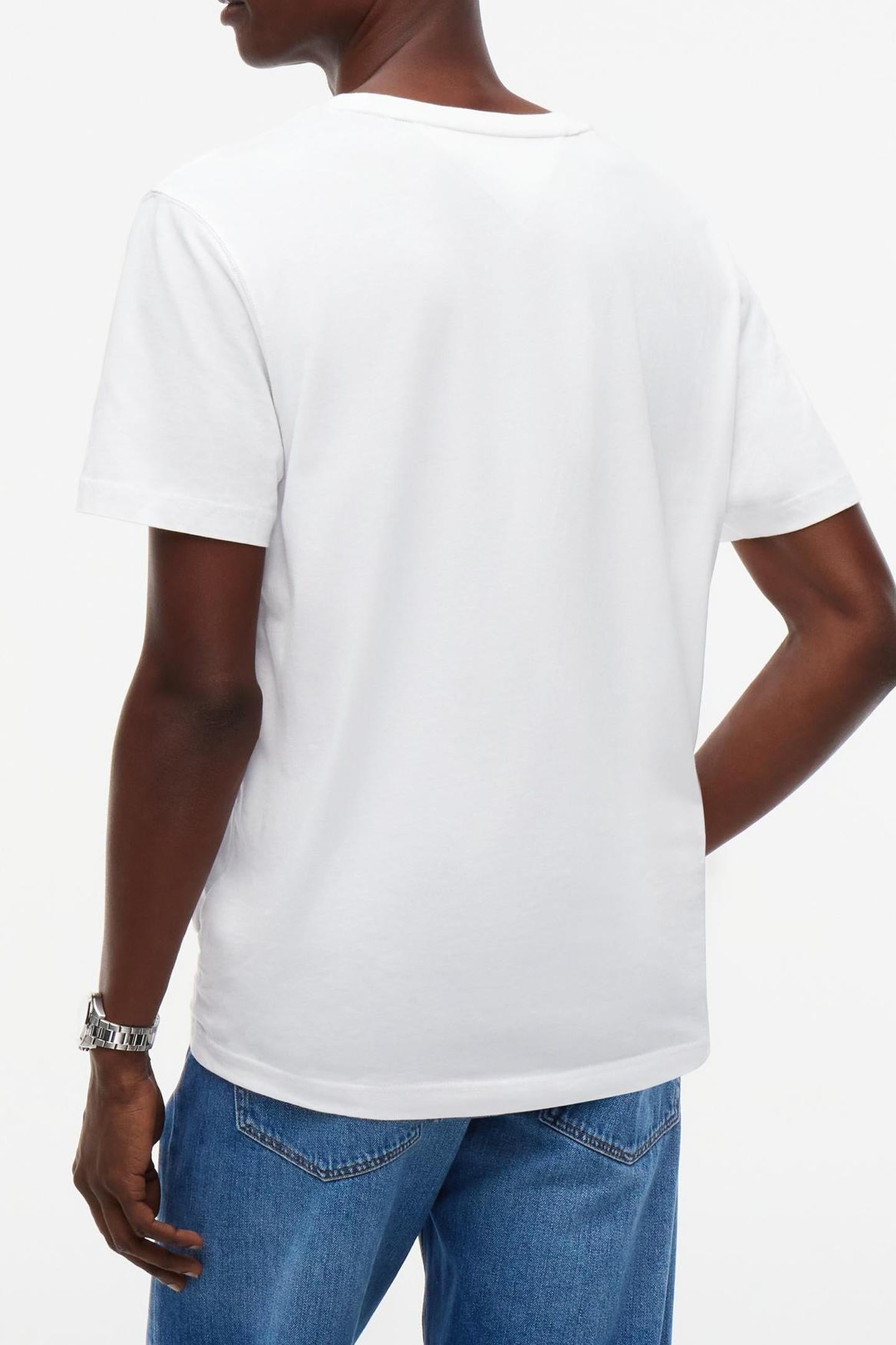 BRAND LOVE TEXT STACK TEE WHITE 3