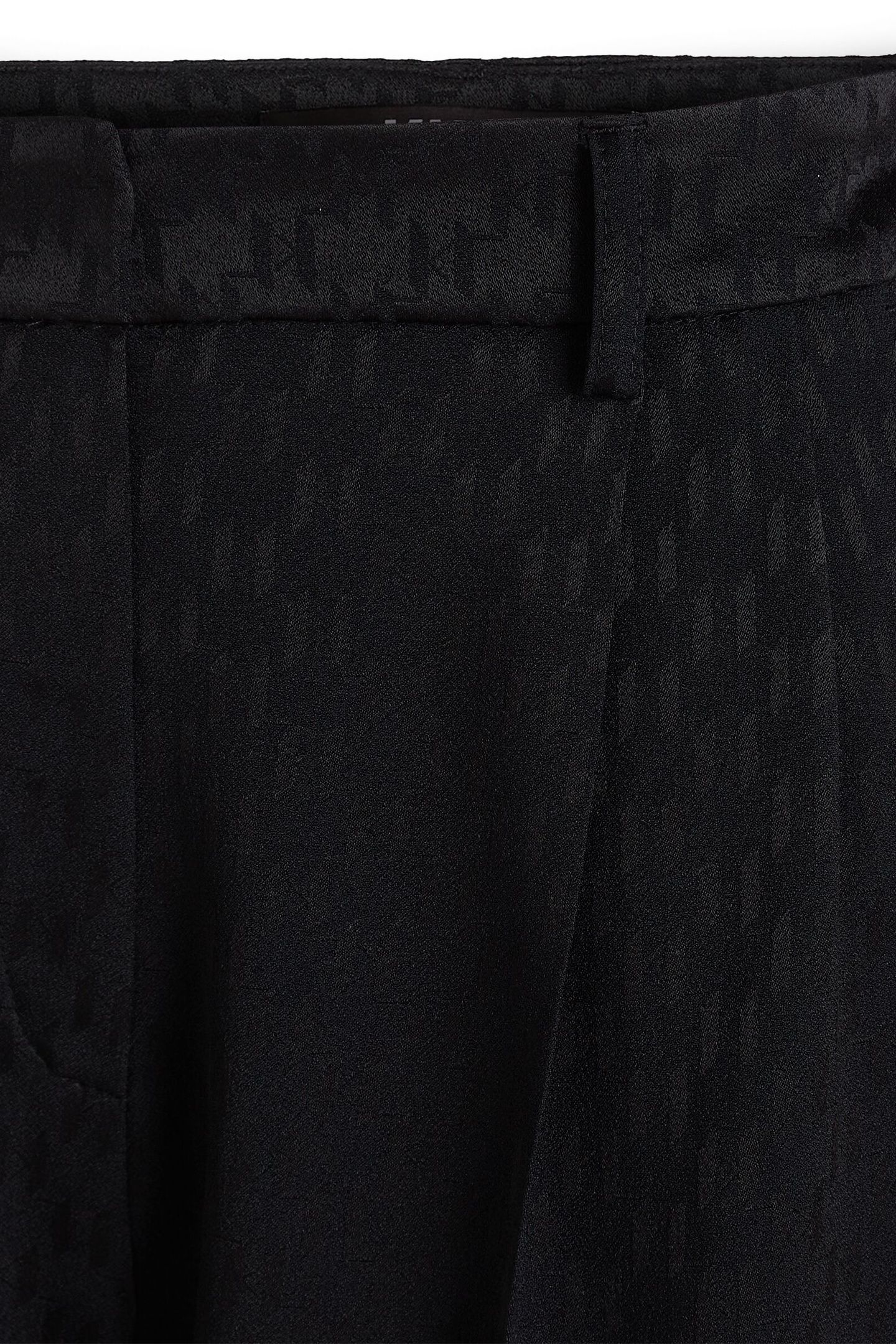 HUN'S PICK MONOGRAM SHORTS BLACK 7
