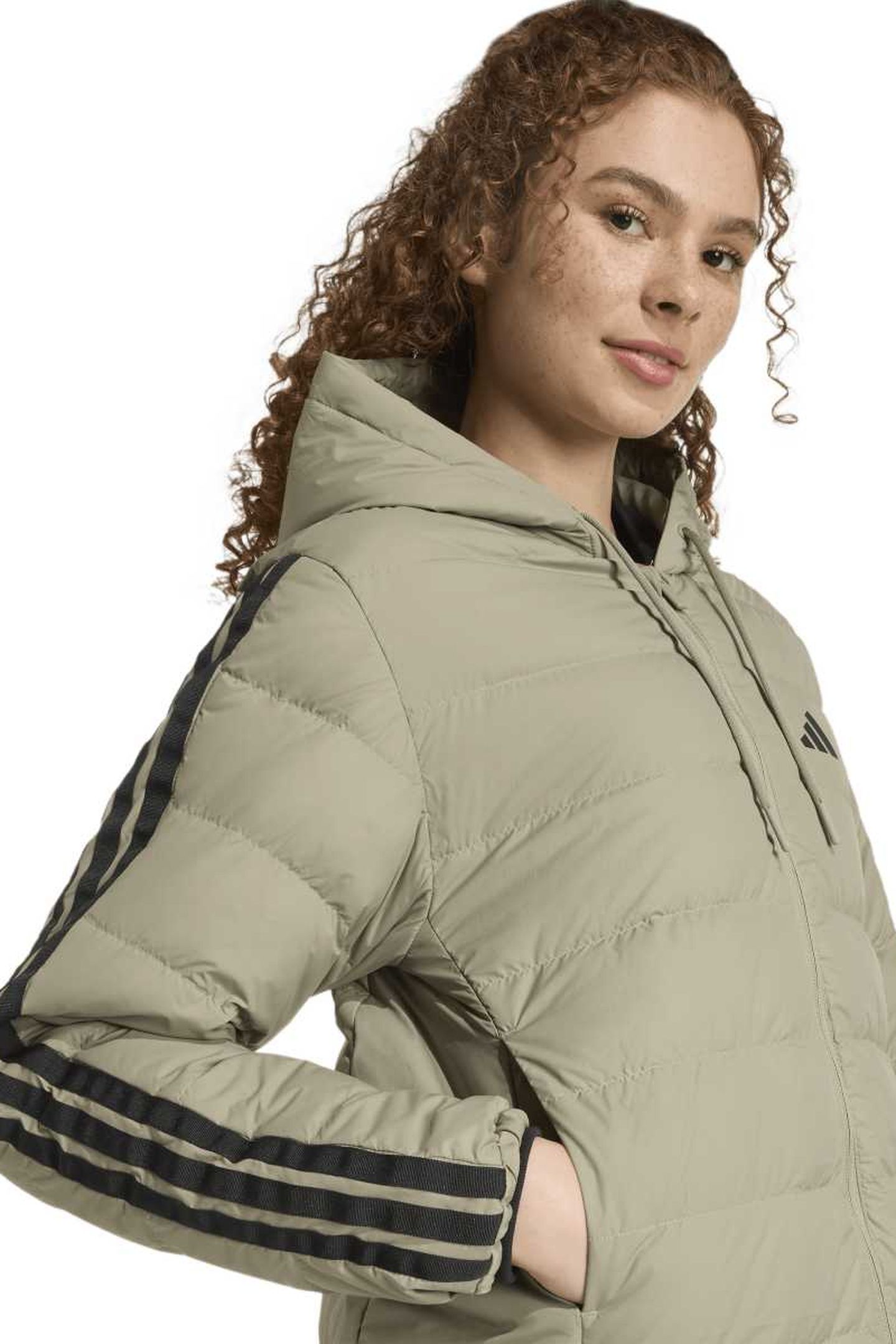 W ESSENTIAL 3S DOWN JACKET SILVER PEBBLE 6