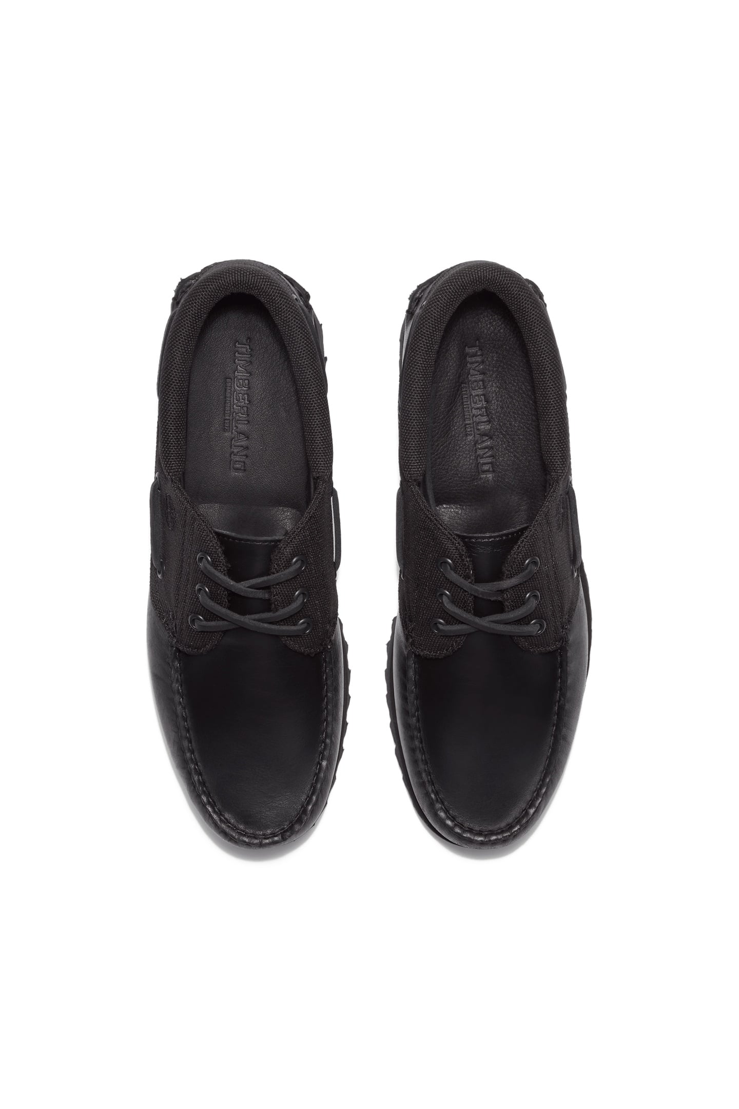 TIMBERLAND AUTHENTIC BOAT SHOE BLACKOUT FULL GRAIN 5
