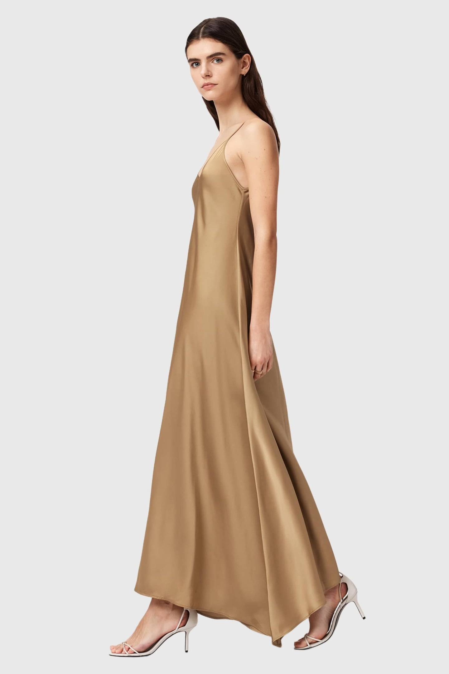 LEONA DRESS PINTO BROWN 3
