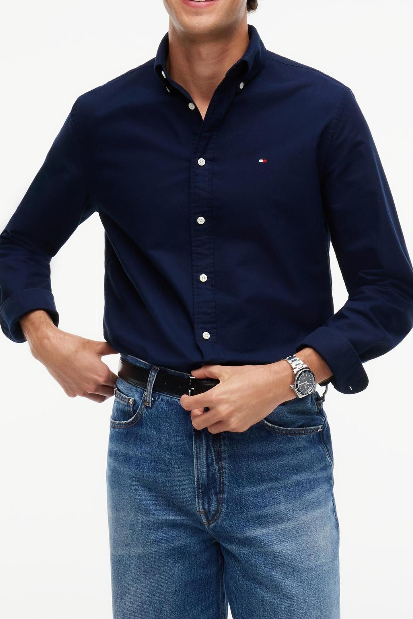 SOLID HERITAGE OXFORD CARBON NAVY/CARBON NAVY SOLID 1