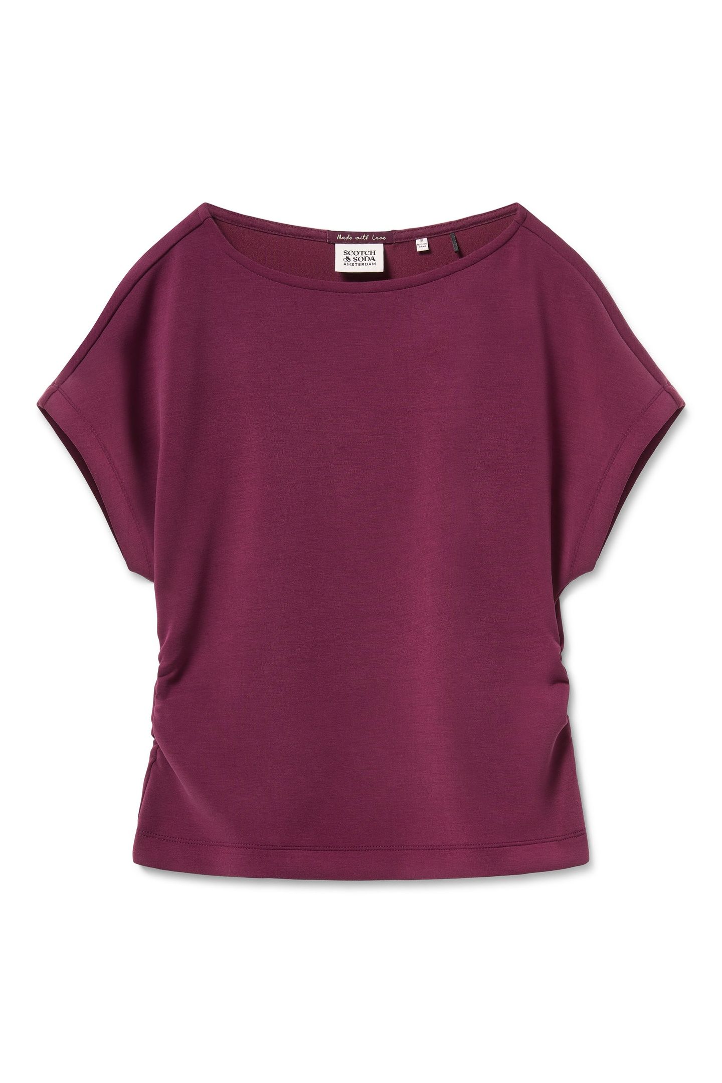 TEE WITH ROUCHED SIDE SEAM FIG 4