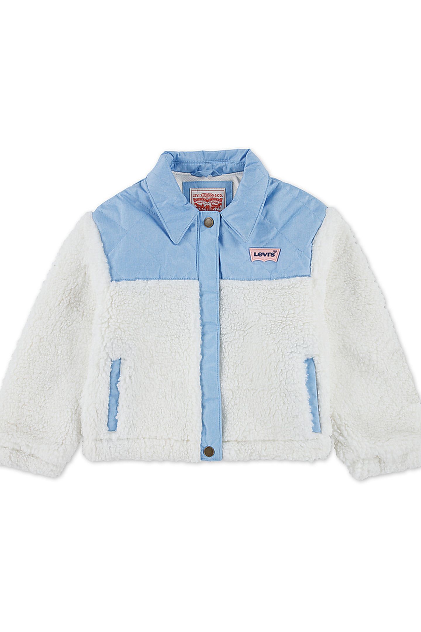 GIRLS BIG PKT SHEPA TRUCKER BLANC DE BLANC 1