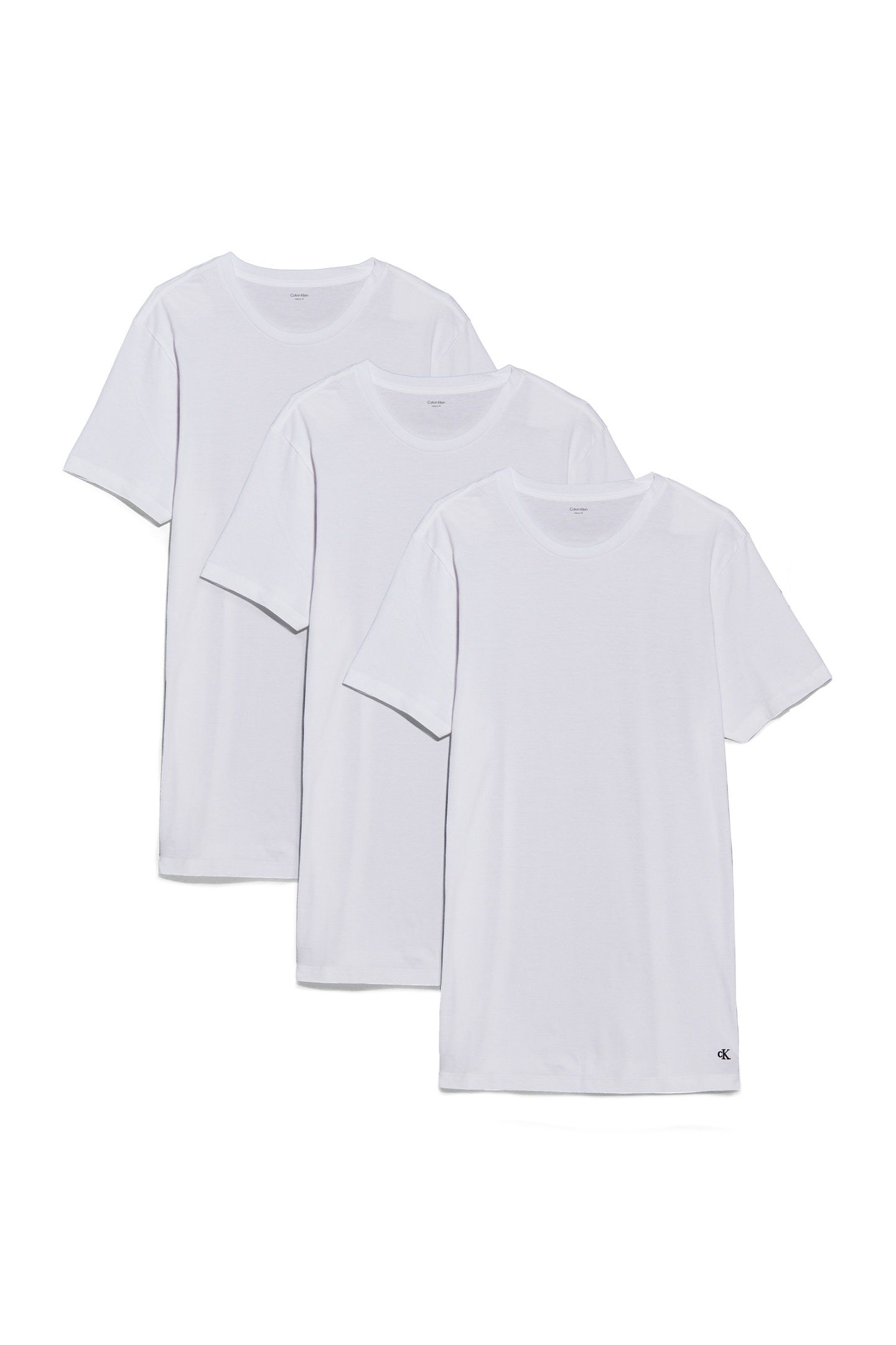 S/S CREW NECK 3-PACK WHITE/WHITE/WHITE 1