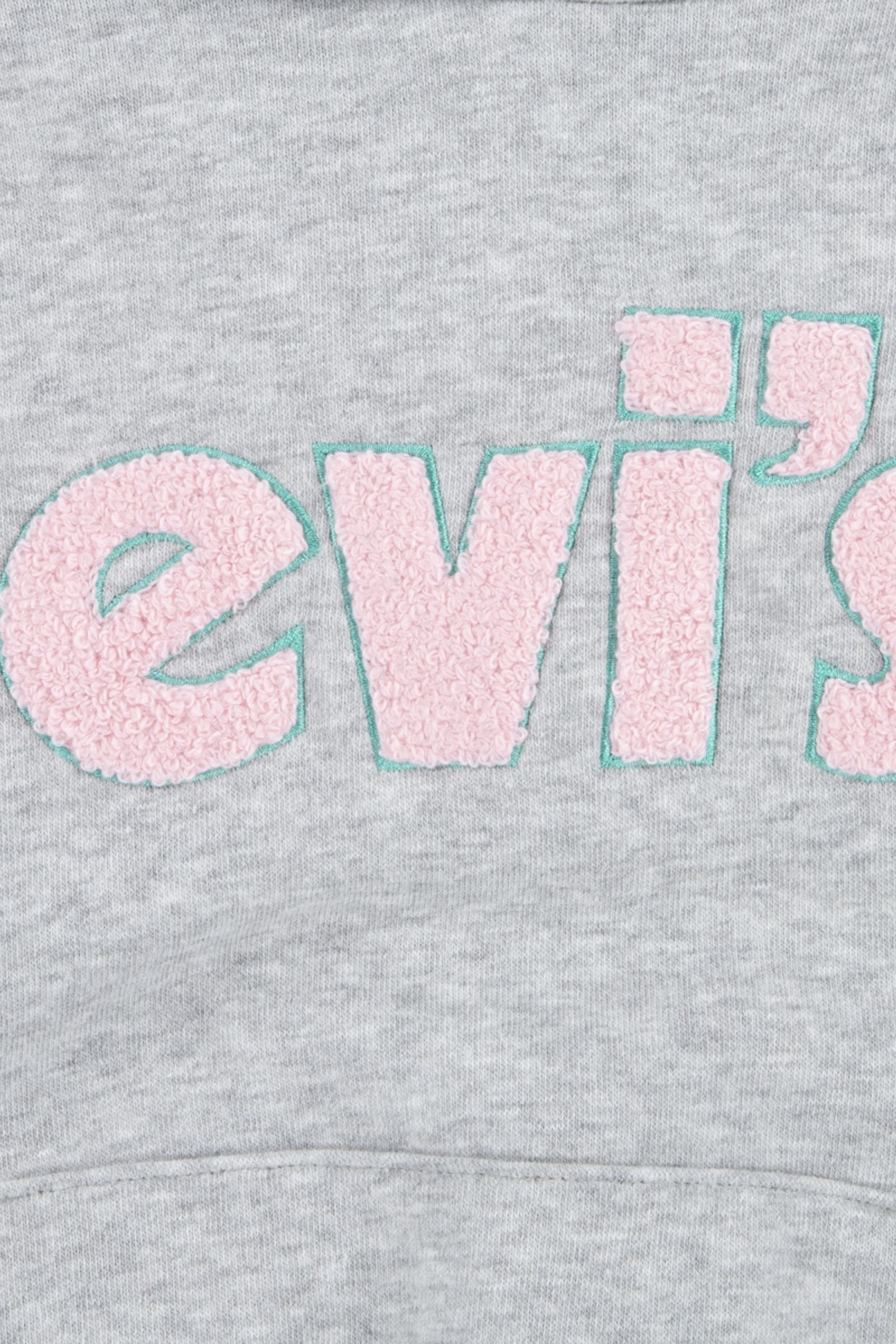 GIRLS PULLOVER HOODIE GRAY HEATHER 4