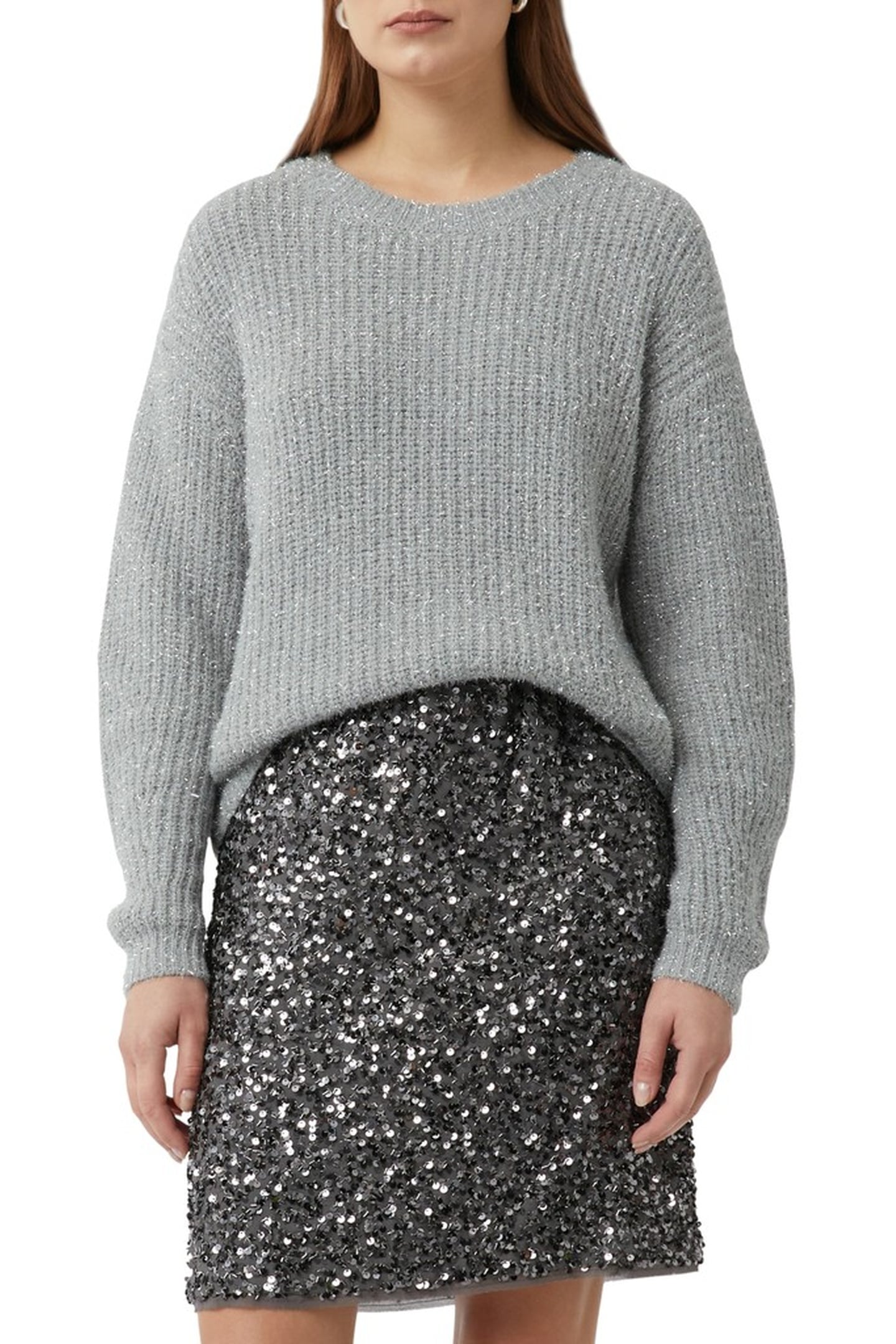 COMMA PULLOVER GREY/BLACK 4