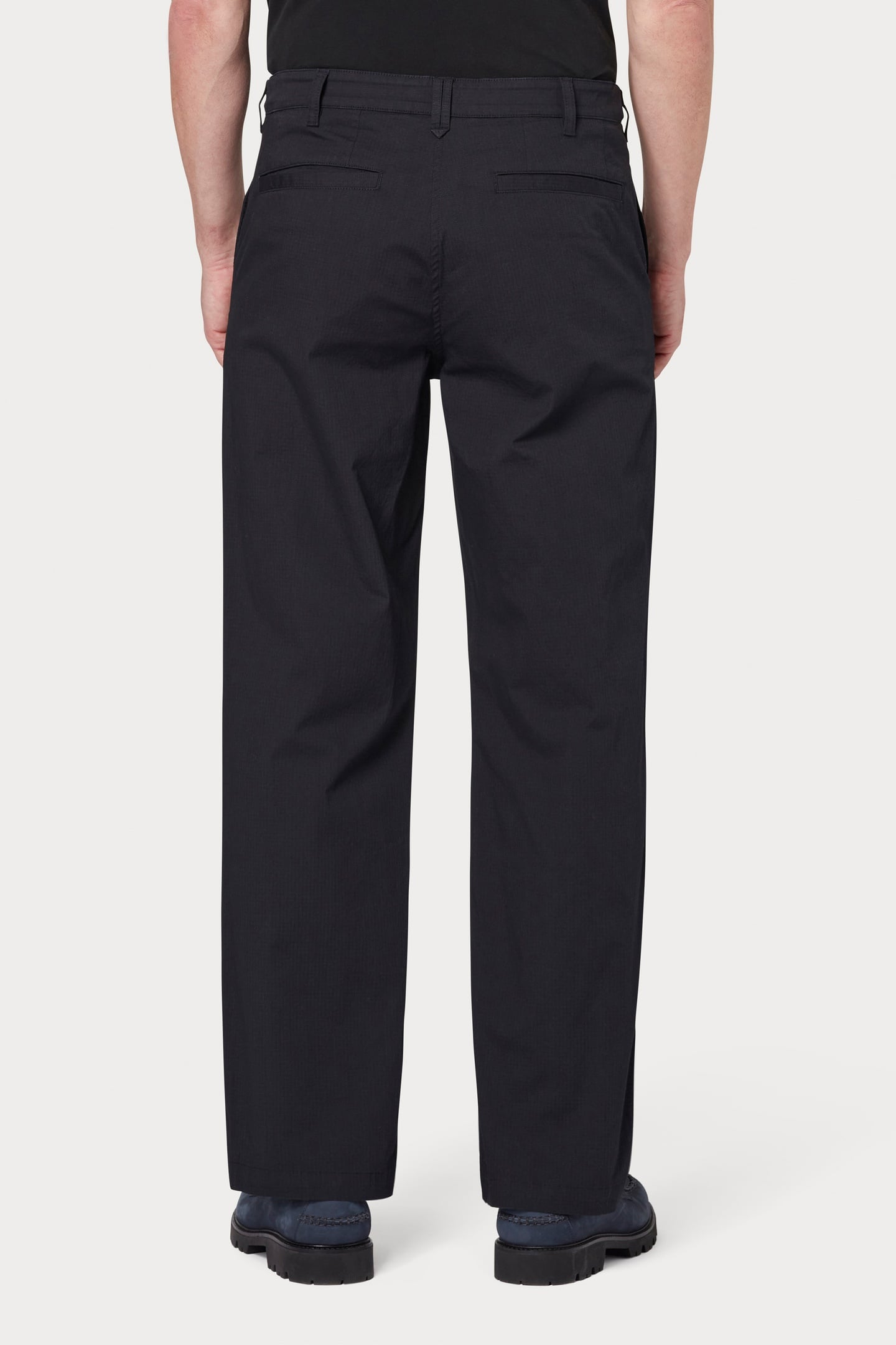 MENS FLEXI WAIST TROUSER VERY DARK NAVY 4