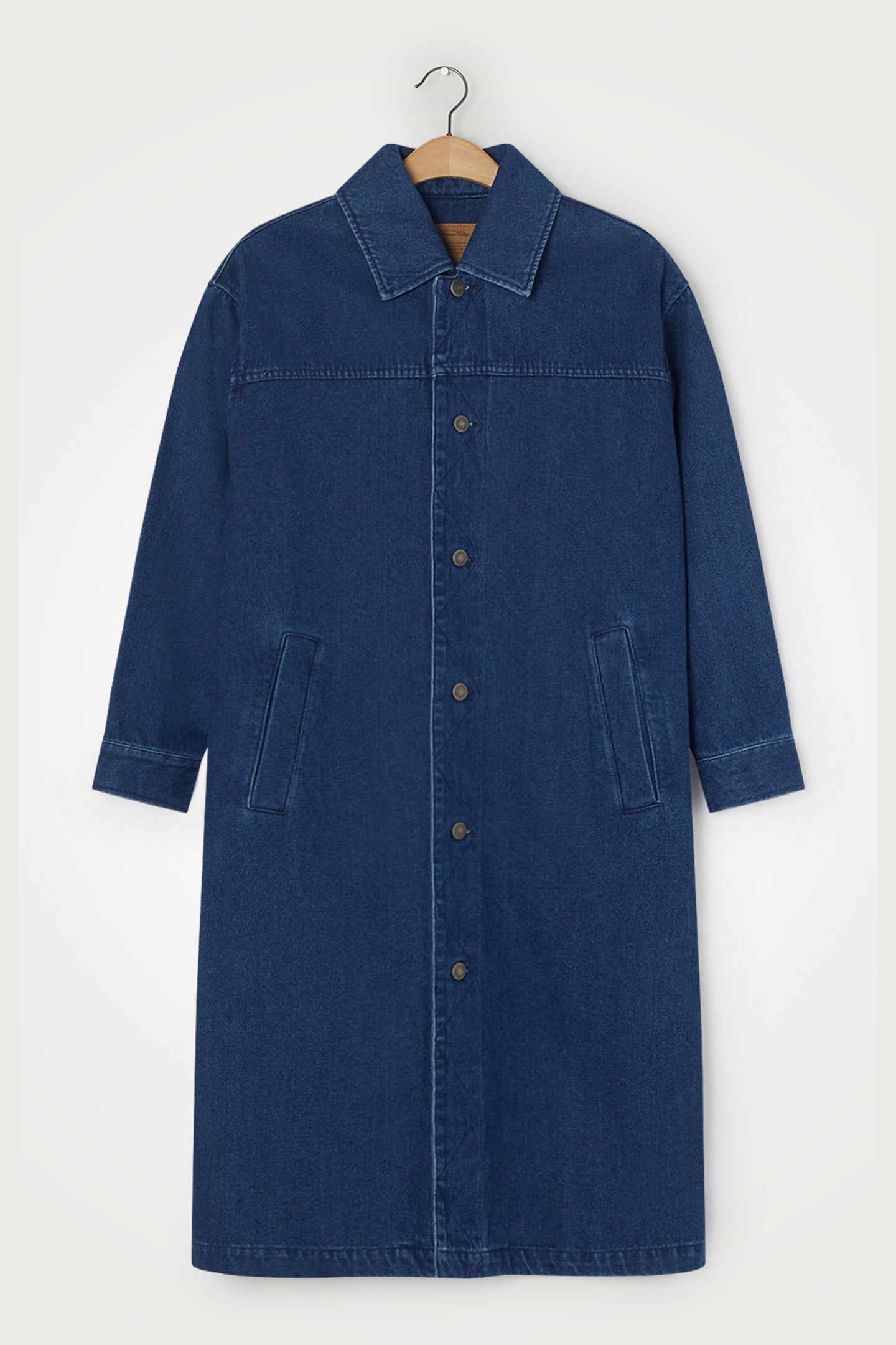KANIFIELD COAT BLEU BRUT 1