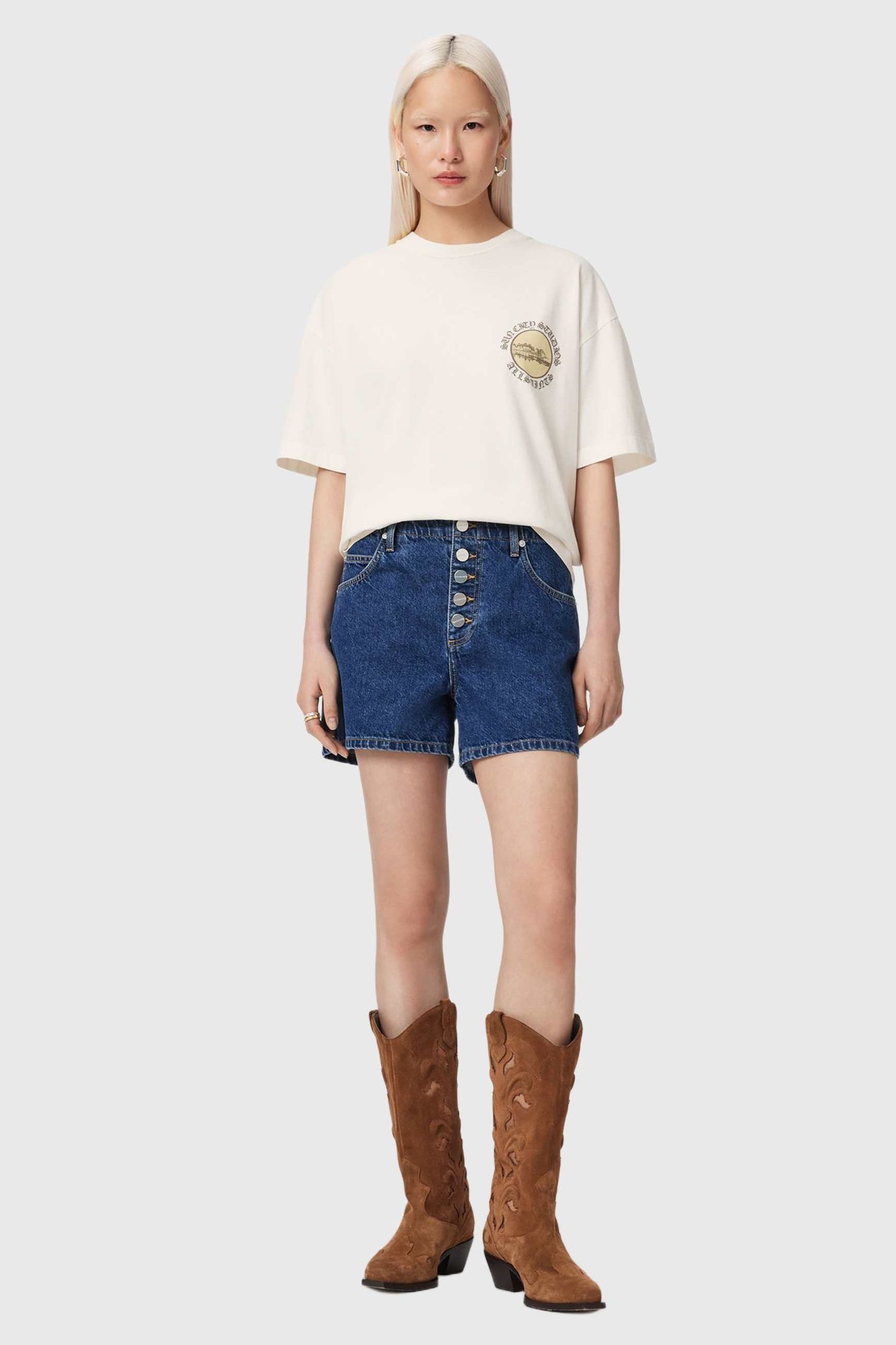 SUN CITY ETTA TEE EGRET WHITE 1