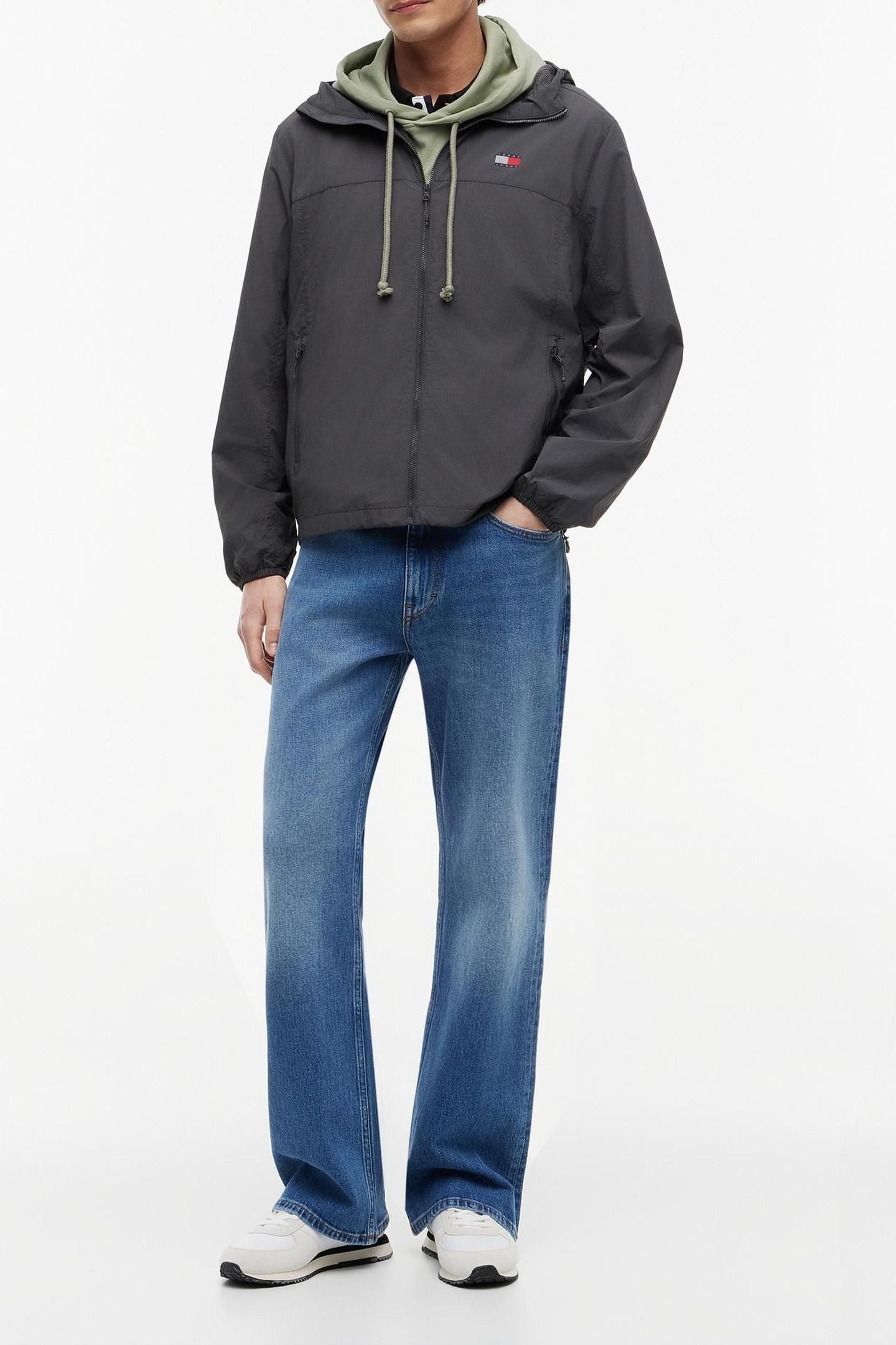 TJM CHICAGO PACKABLE JACKET WASHED BLACK 4
