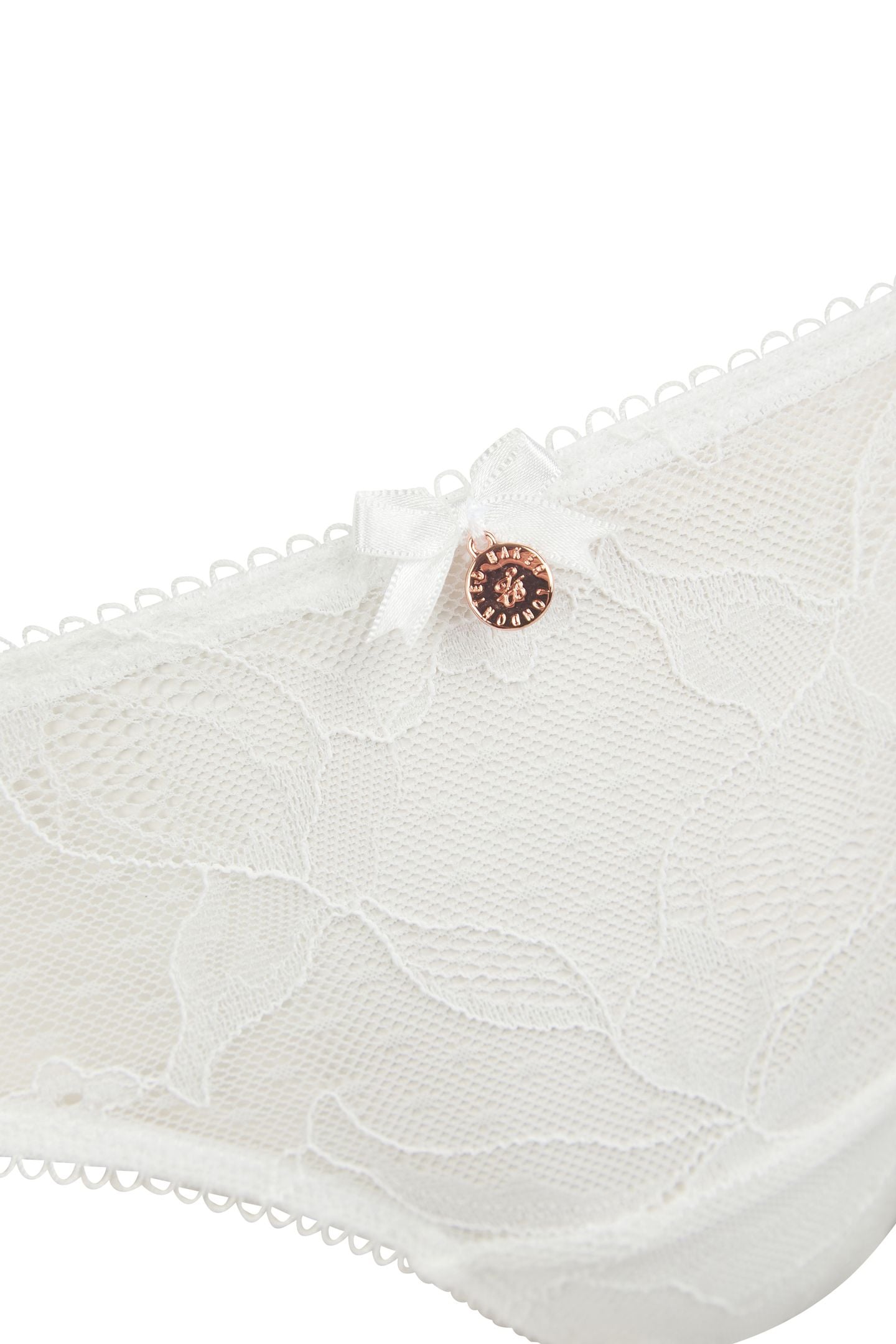 JULIA 1PK LACE BRIEF OPTIC WHITE 3