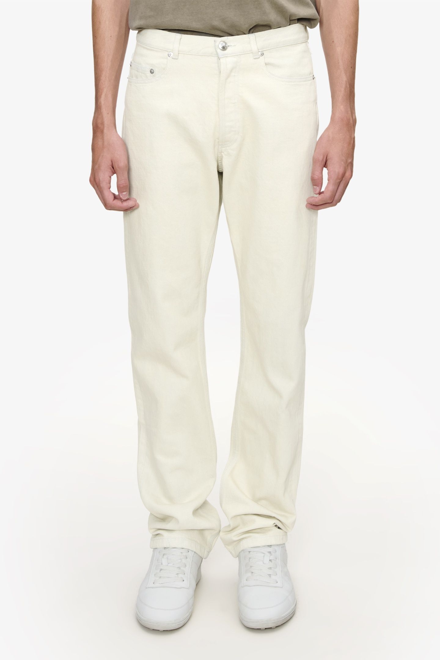 UNISEX JEANS STANDARD BLEACHED OUT 1