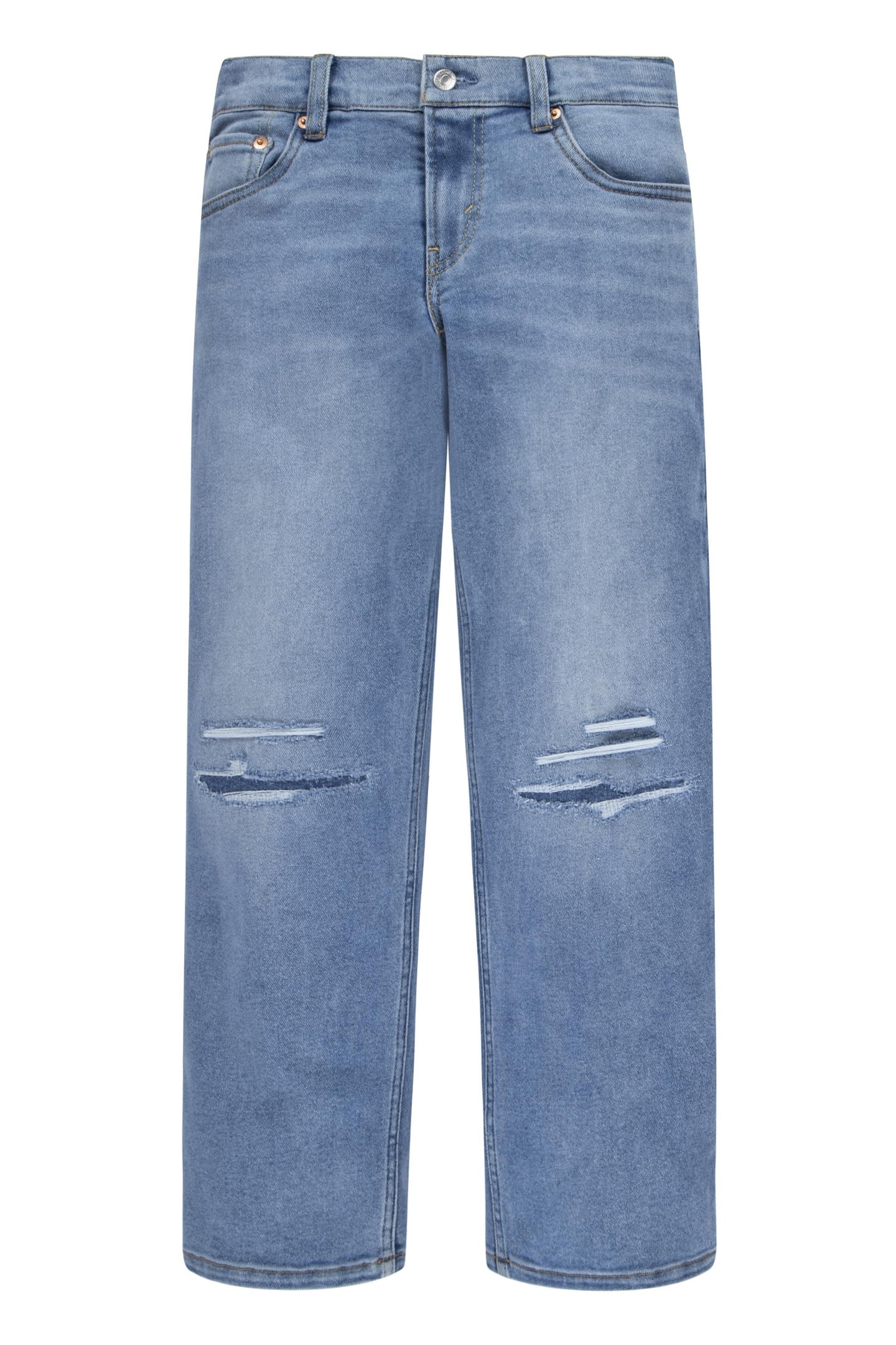 BOYS STAY LOOSE TAPER JEANS BASIL SKY 1