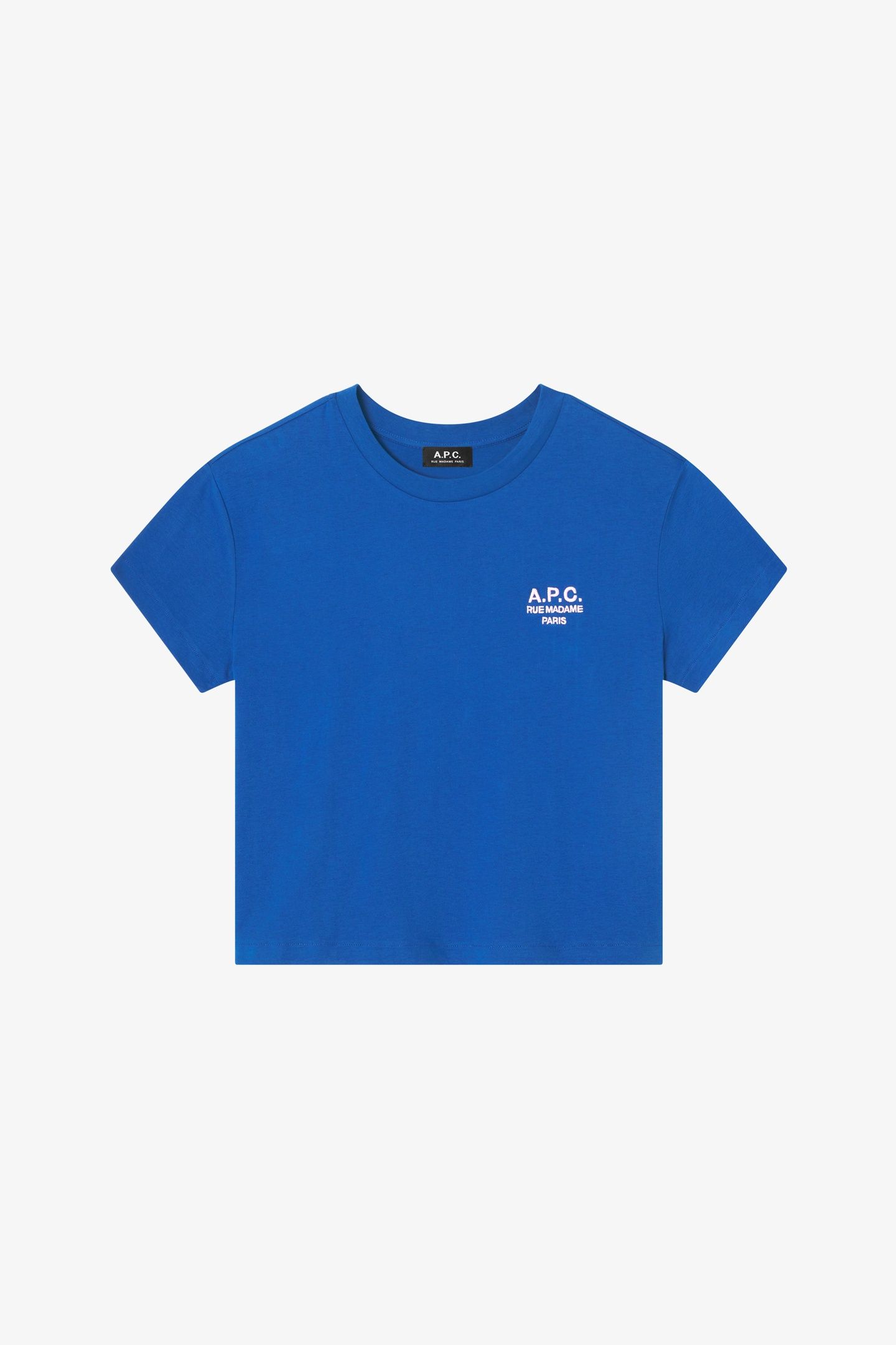 T-SHIRT BOXY RUE MADAME BLUE/PINK 1