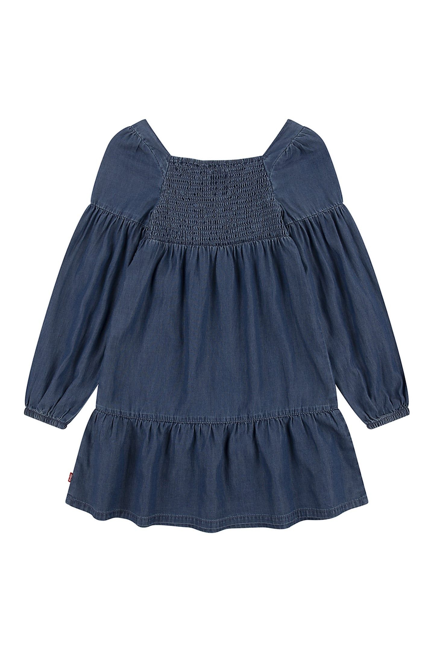 GIRLS LONG SLEEVE SMOCKED TOP DRESS PACIFIC HIGHWAY 2