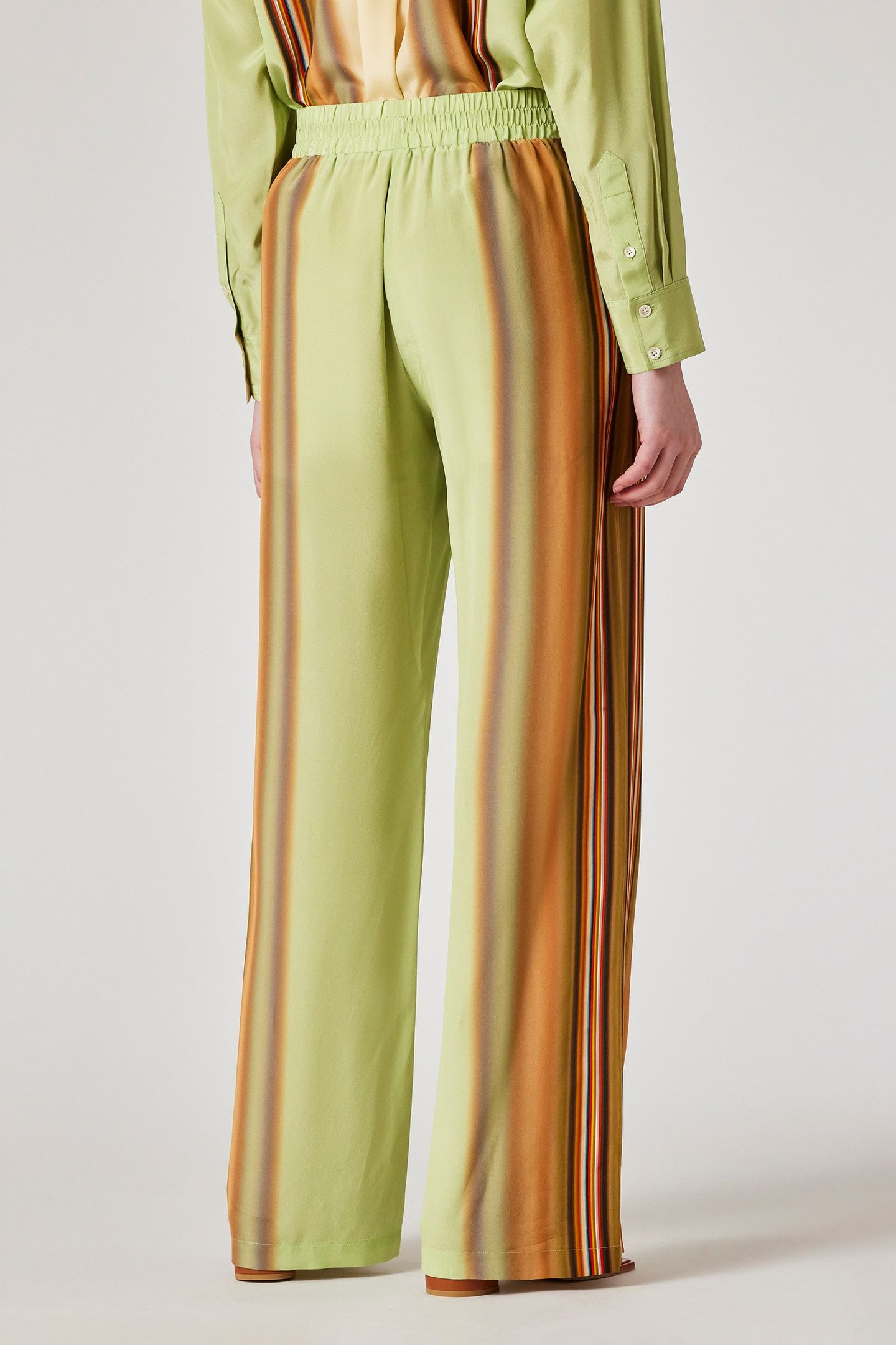 WOMENS TROUSERS LIME GREEN 4