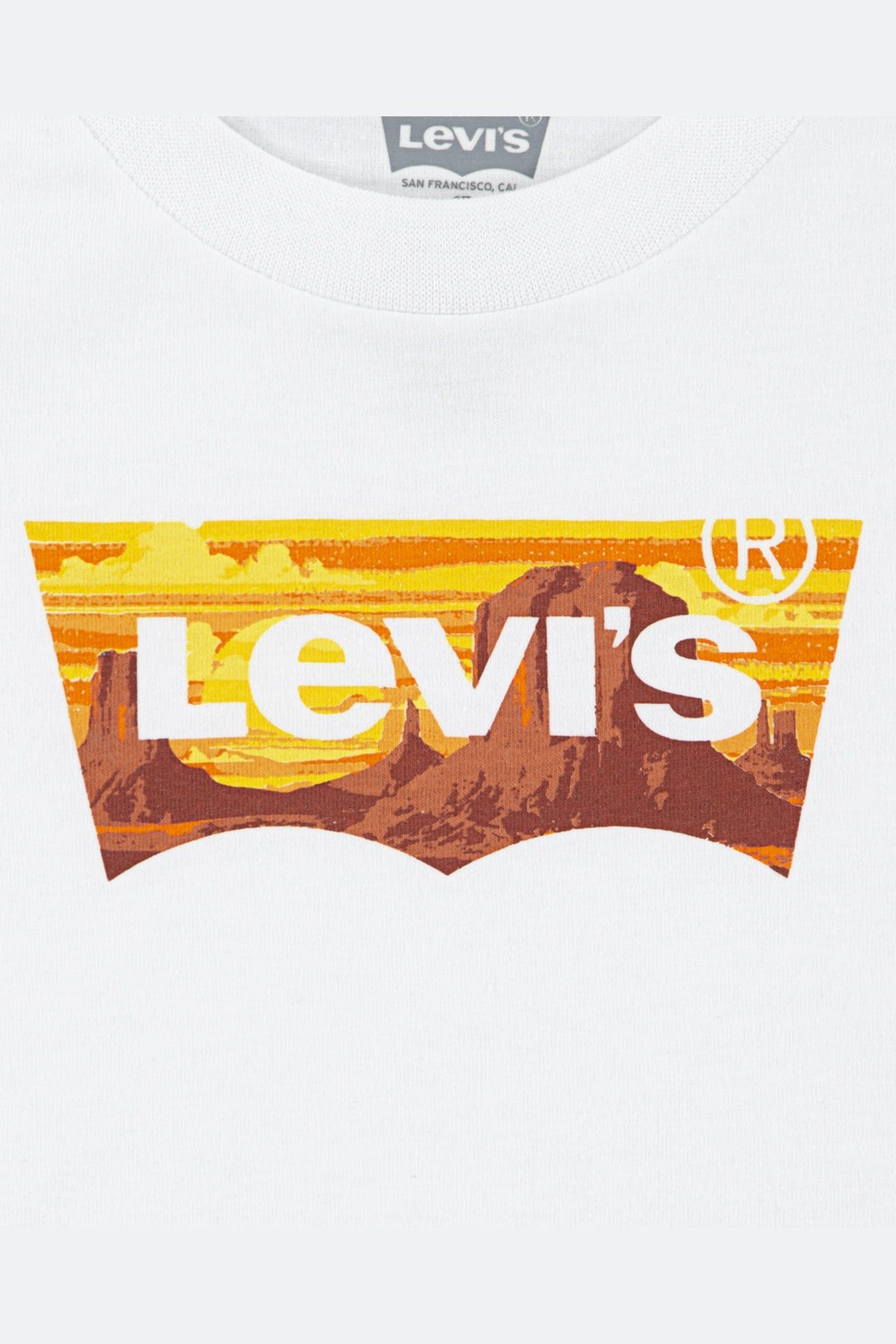 BOYS GOLDEN GLOW BATWING TEE BRIGHT WHITE 3