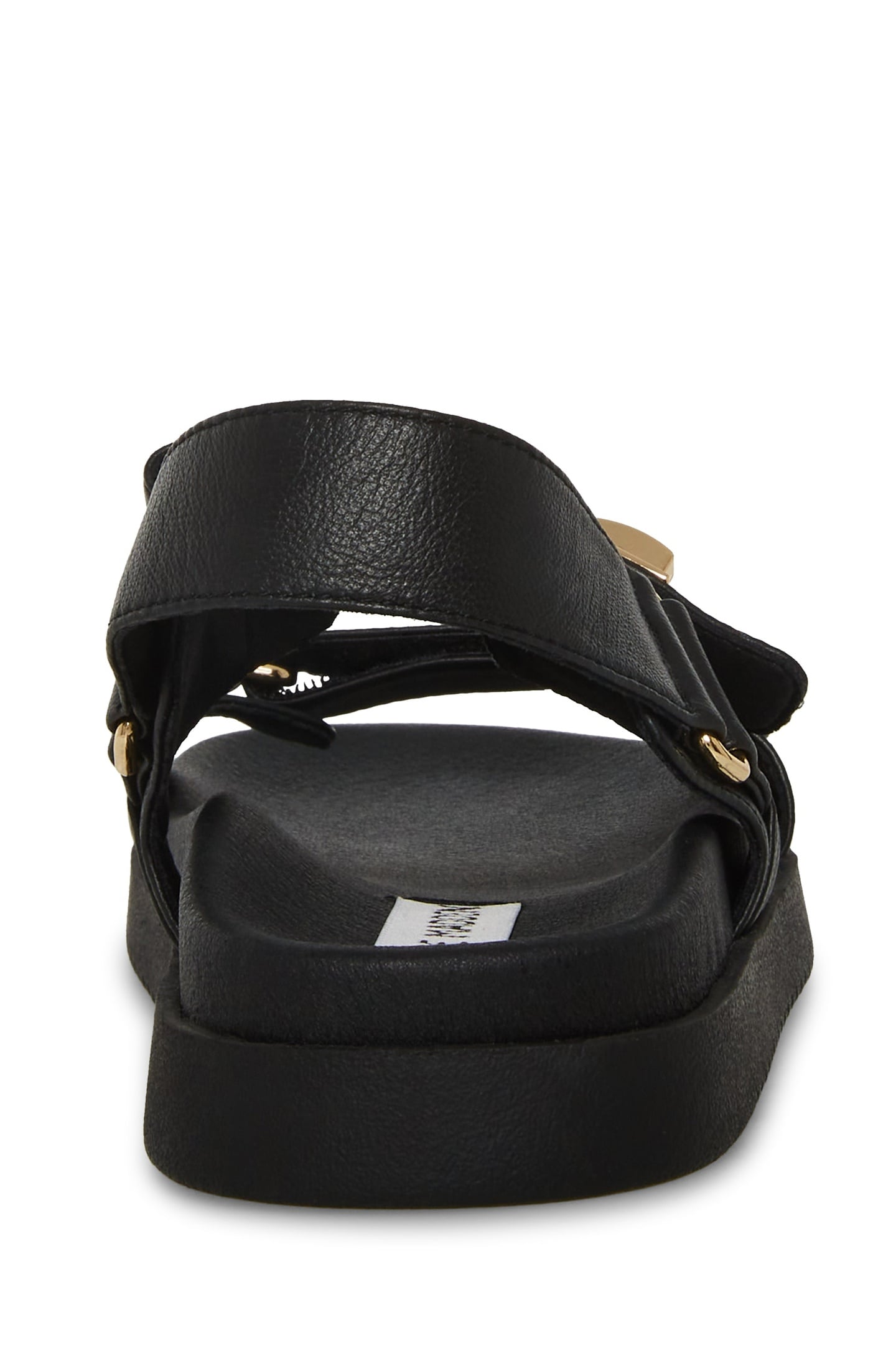 MONA SANDALS BLACK LEATHER 6