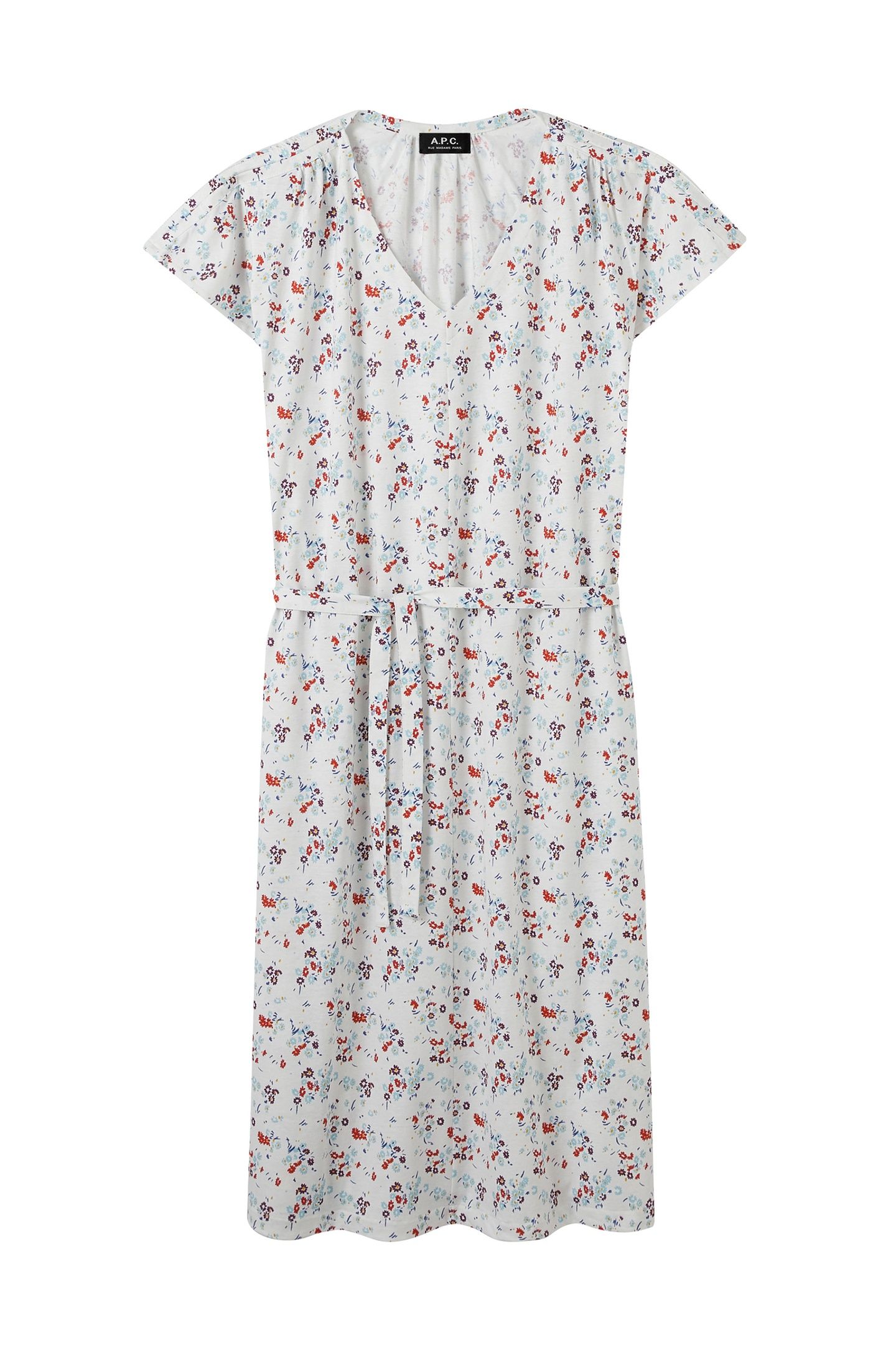 DRESS GEORGIA ECRU 1