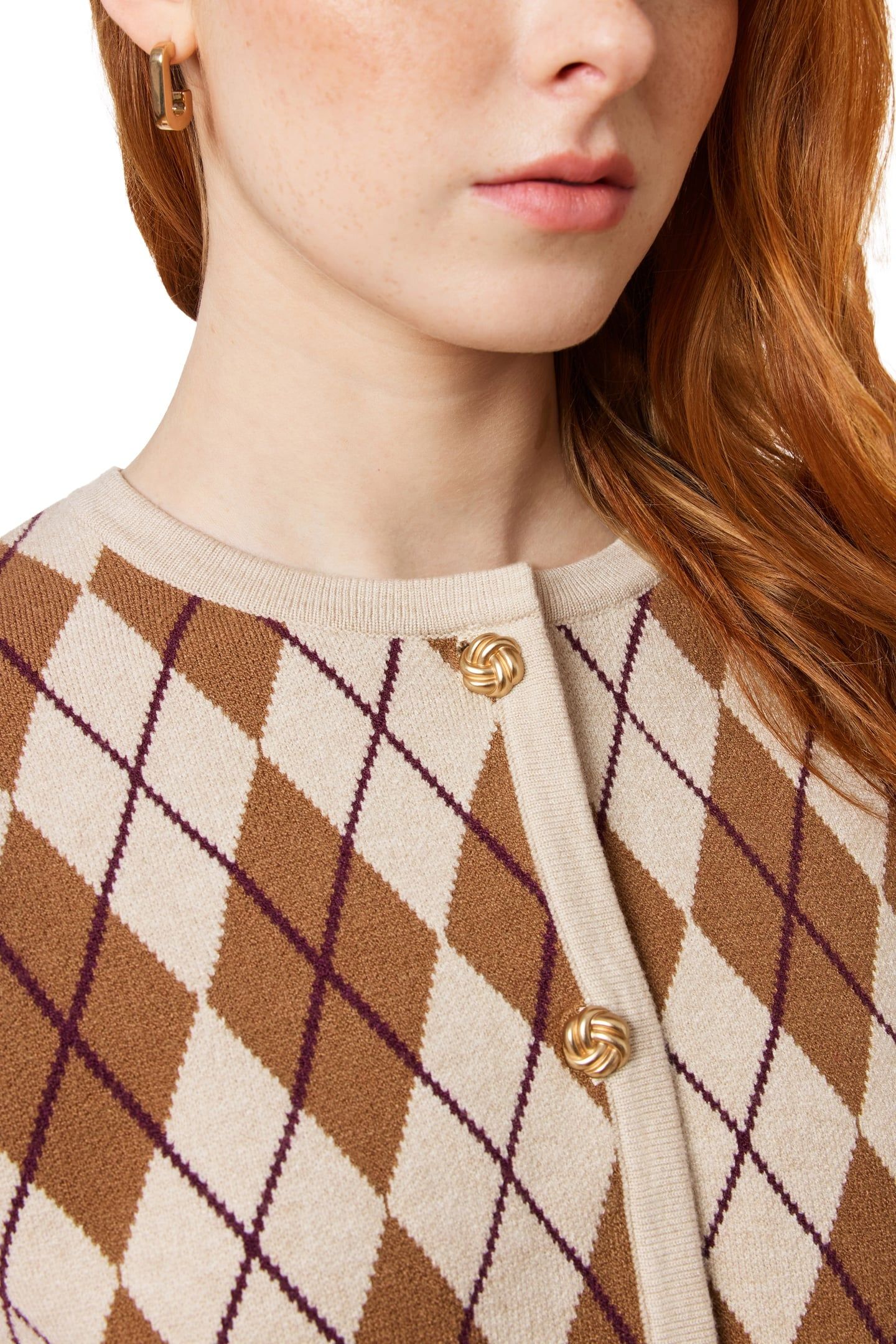 SWEATER OATMEAL HEATHER/FOT TROT 7