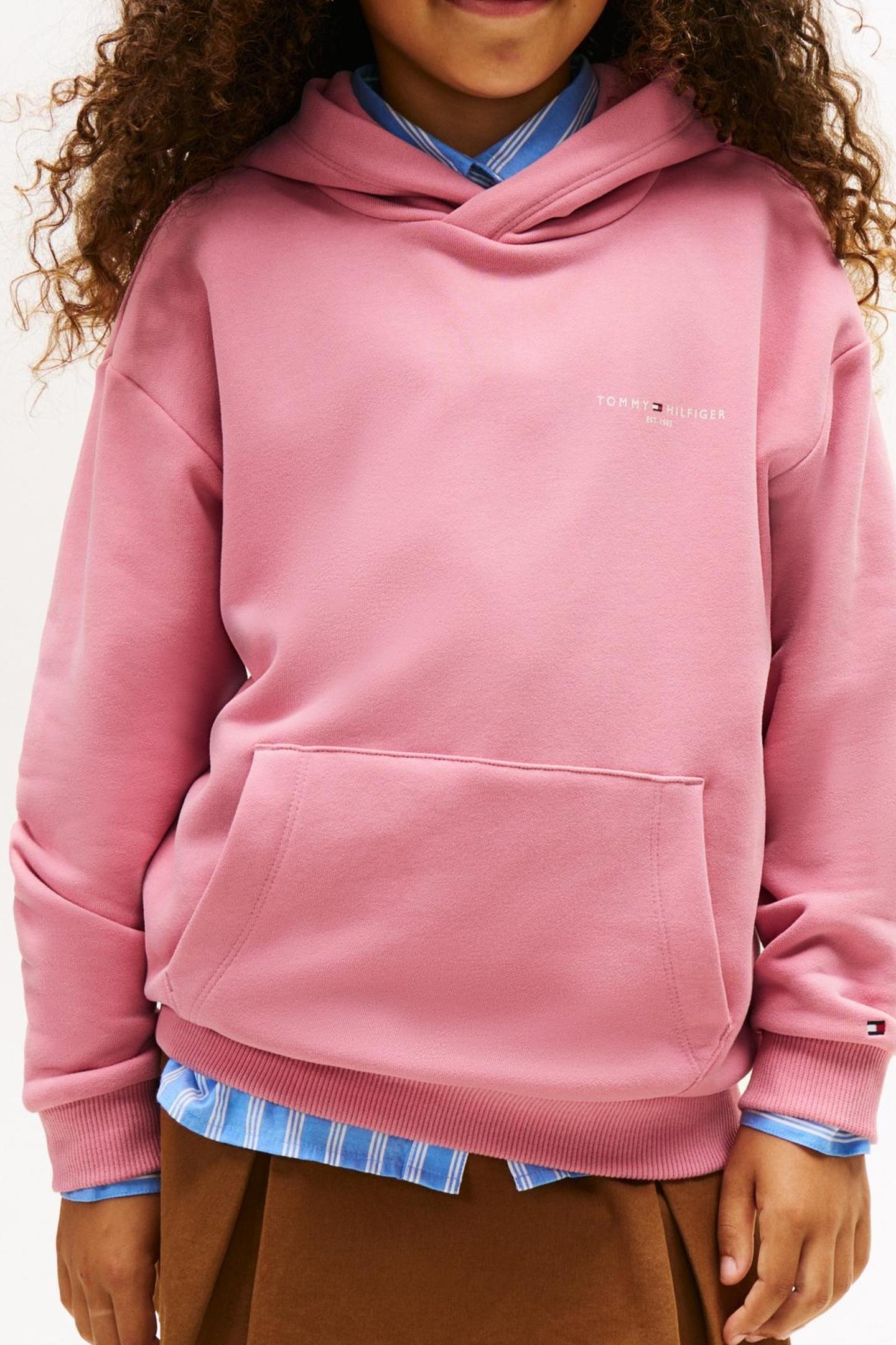 UNISEX MINI CORP HOODIE MYSTIC PINK 1