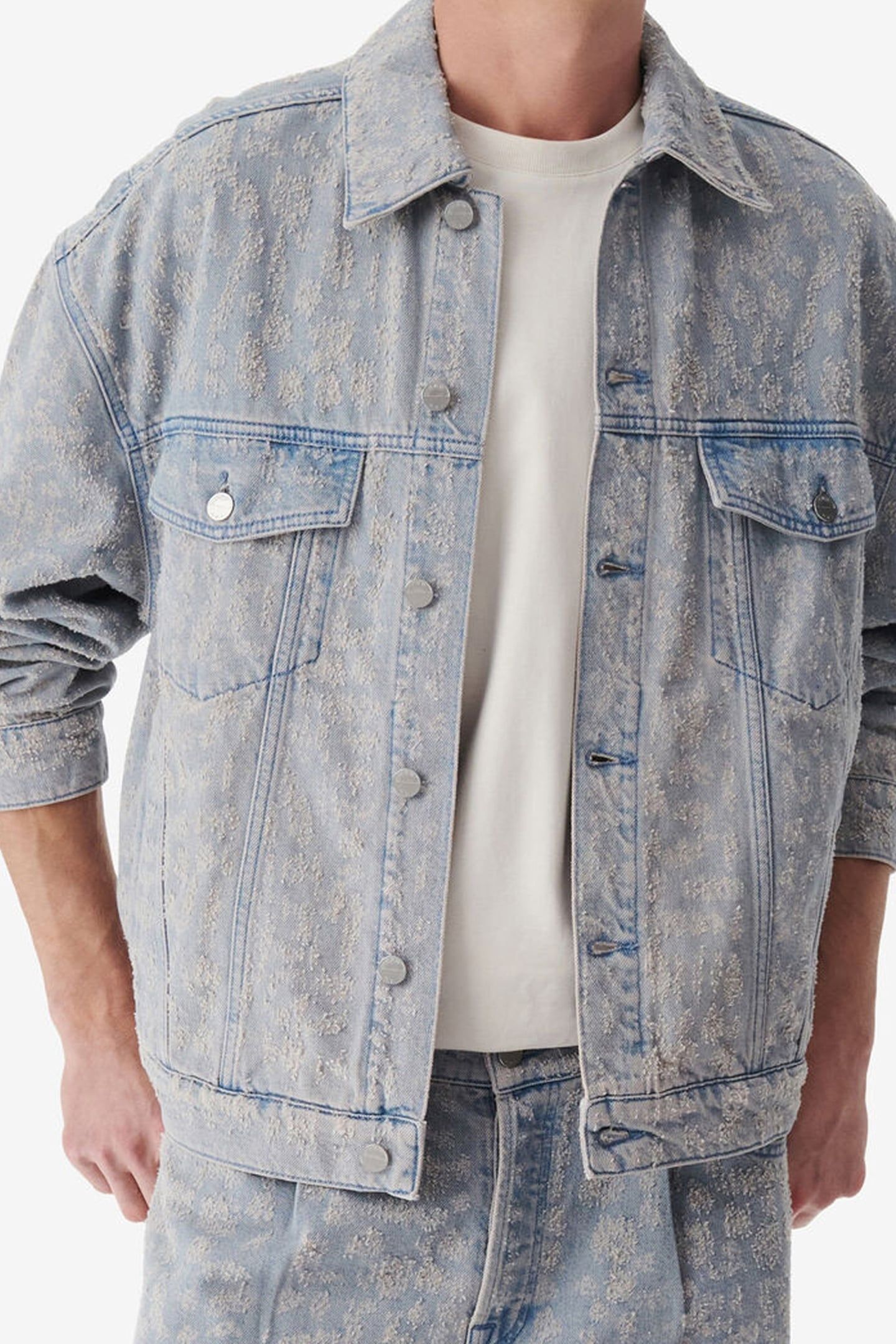 FUKASPE OUTERWEAR AZUR / BEIGE 3