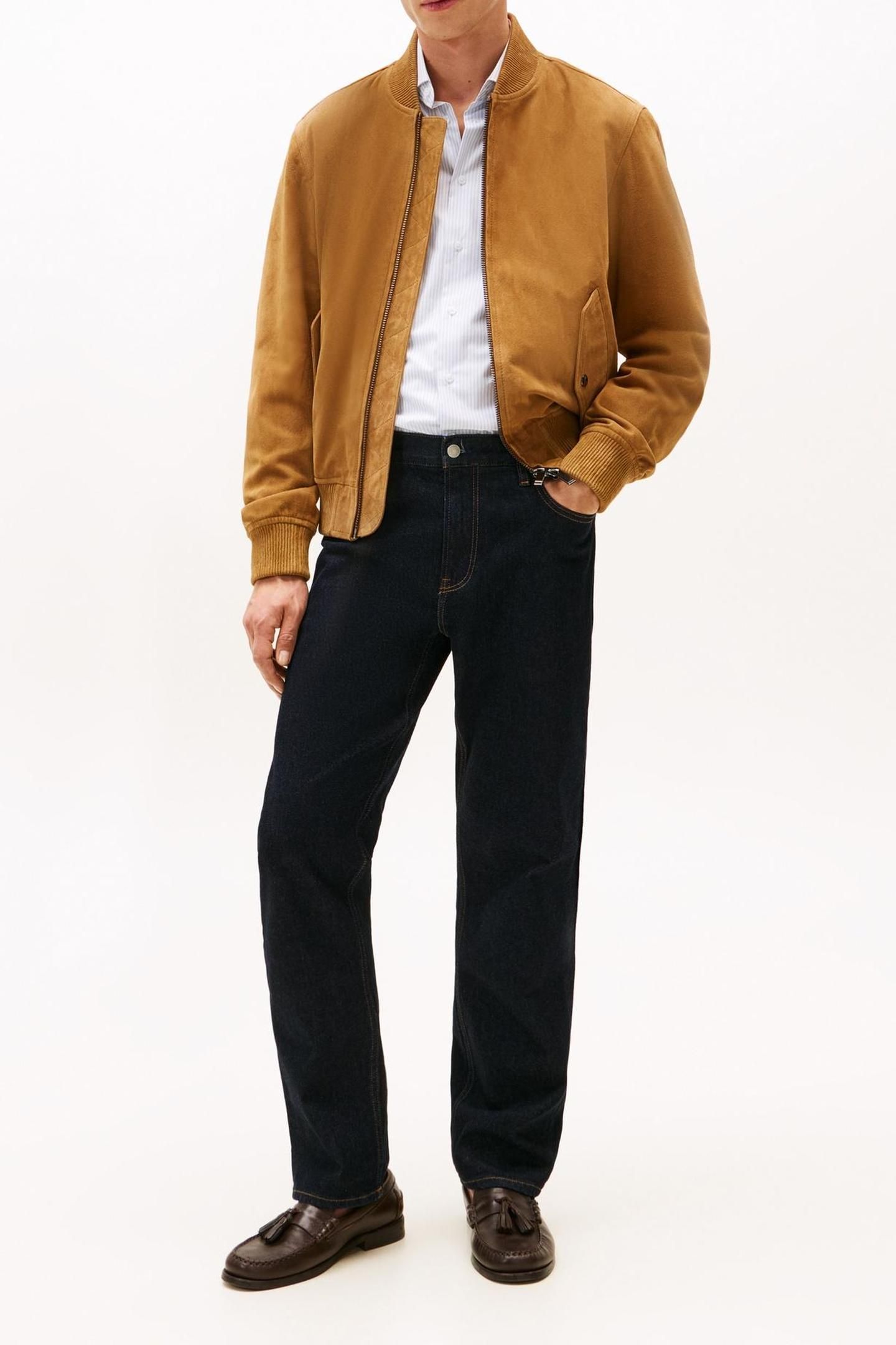 DC SUEDE BOMBER DESERT 1