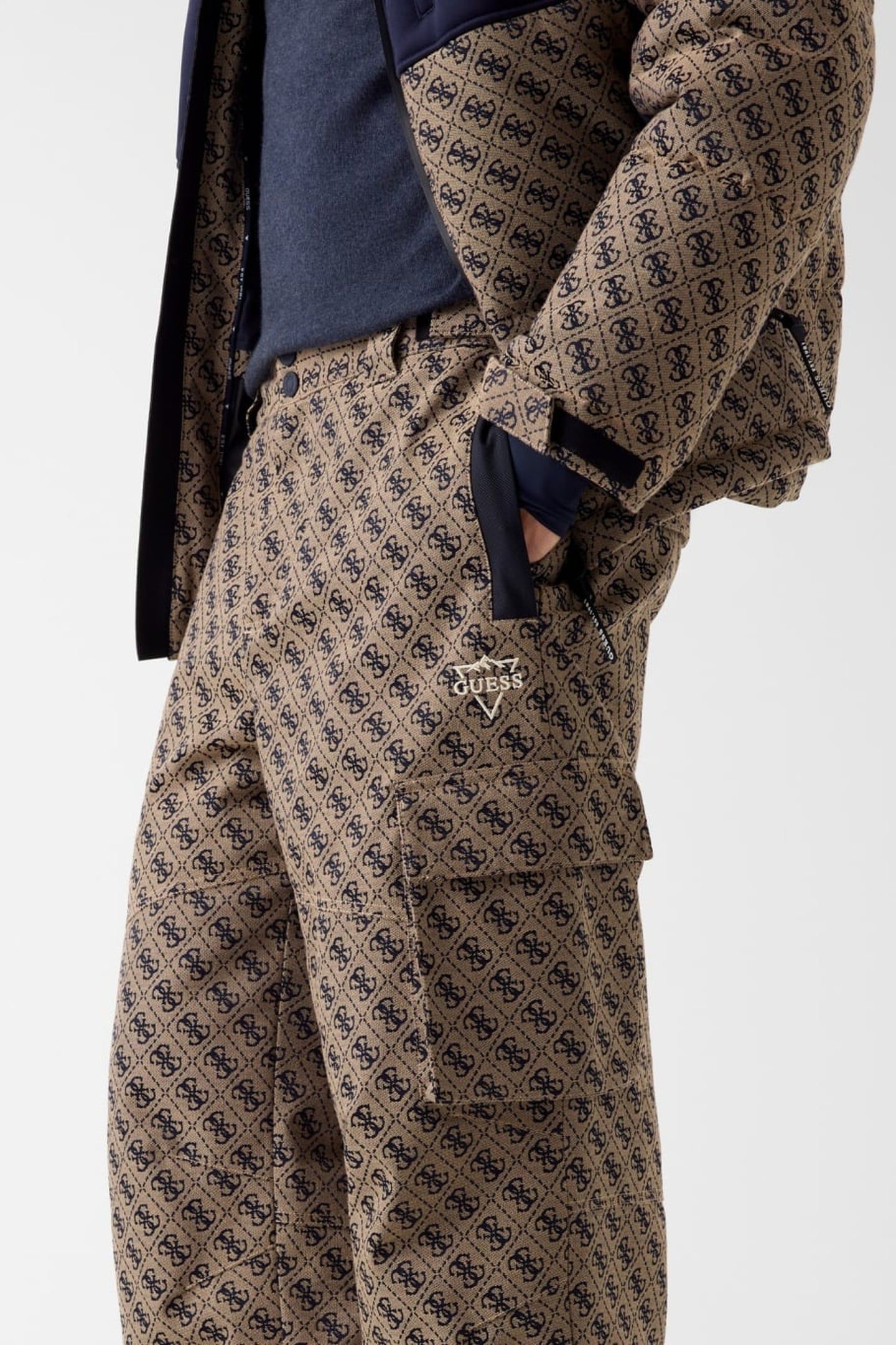 SKI PANTS SAND 4G LOGO COMBO 6