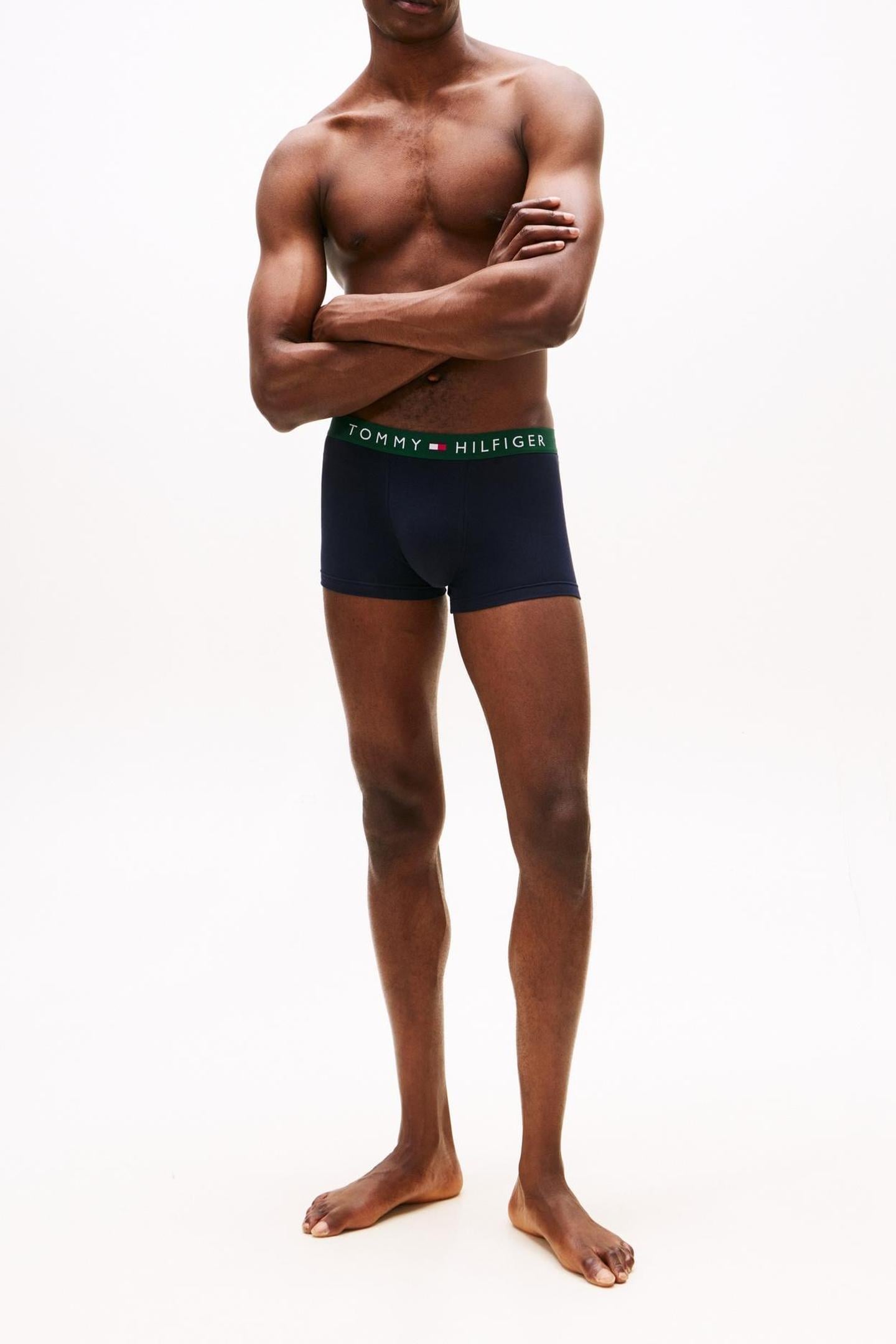 3-PACK TRUNK WAISTBAND ORN GRN/DP RGE/WDG BLU 4