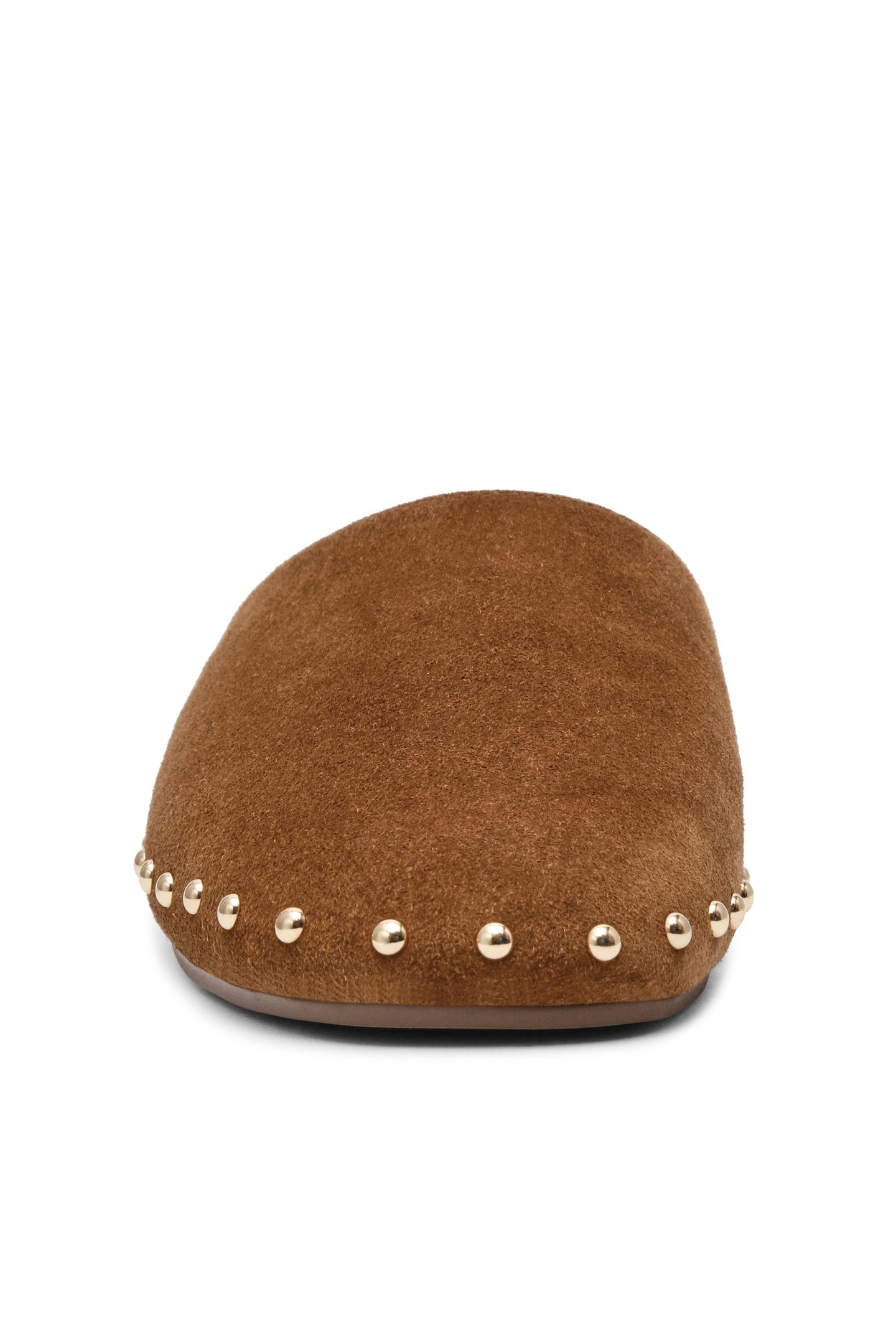 PEARSON FLAT SHOES CHESTNUT SUEDE 3