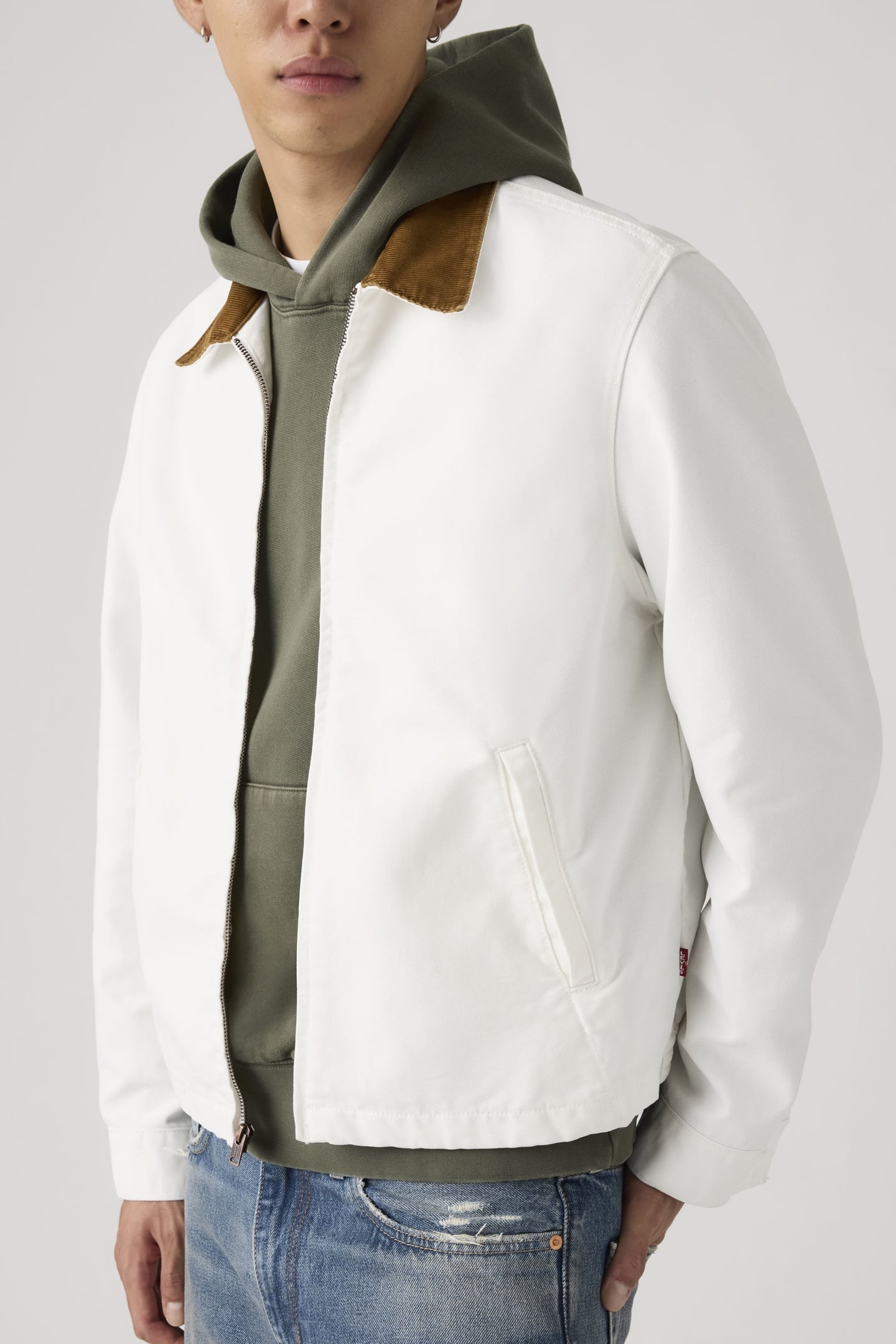 MECHANICS FULL-ZIP JACKET COCONUT MILK 3