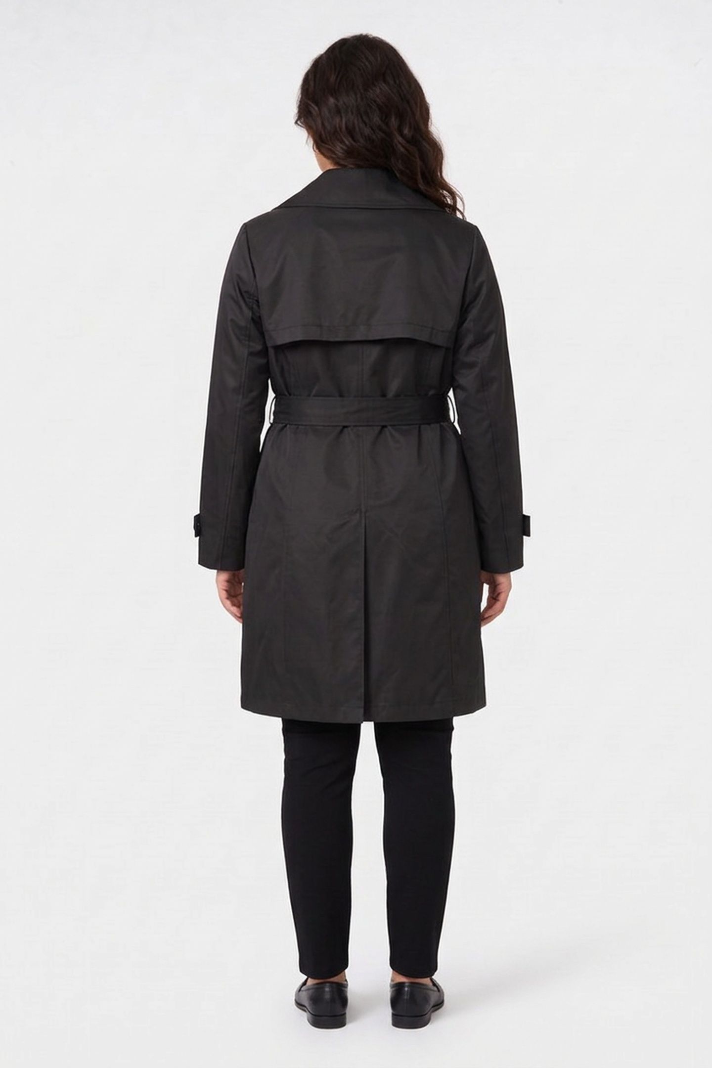 SB BELTED TRENCH BLACK 2