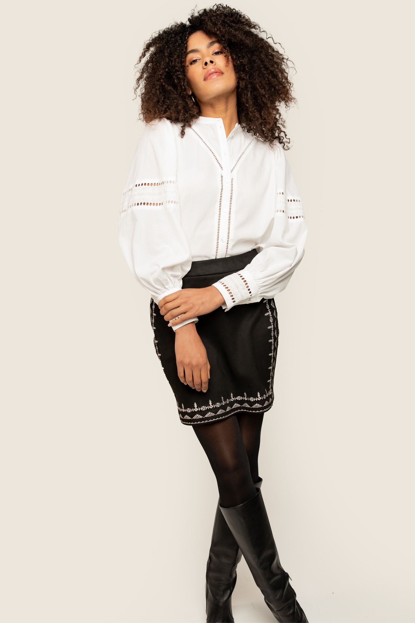 SANNA SKIRT BLACK 3