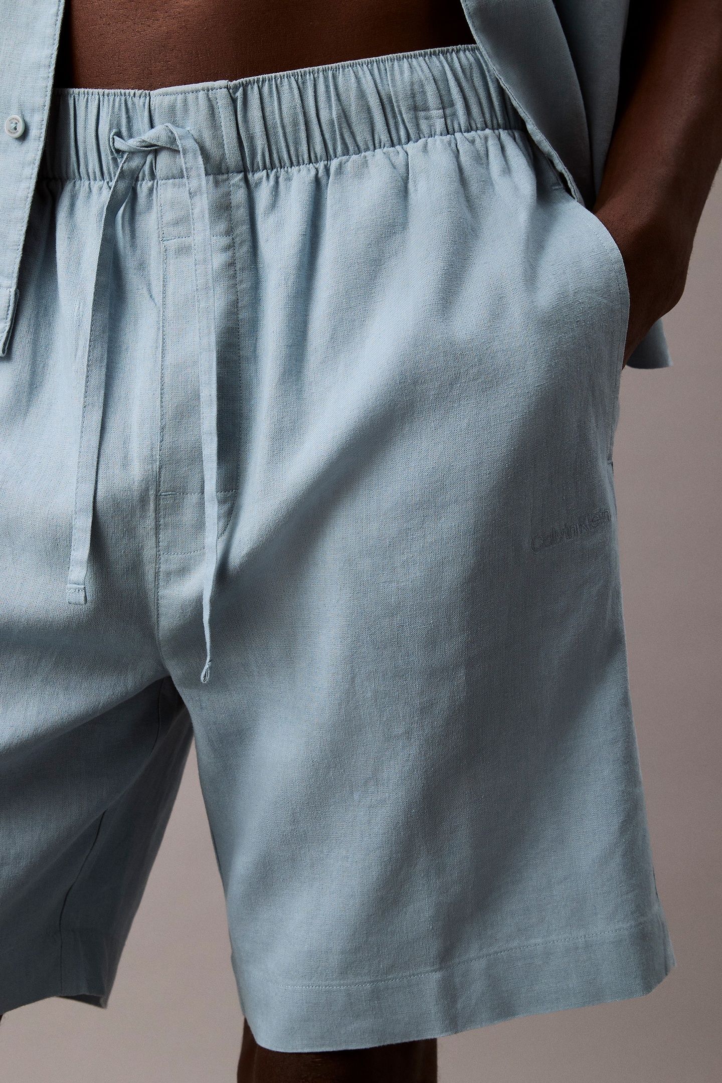 SLEEP SHORT STONE BLUE 5